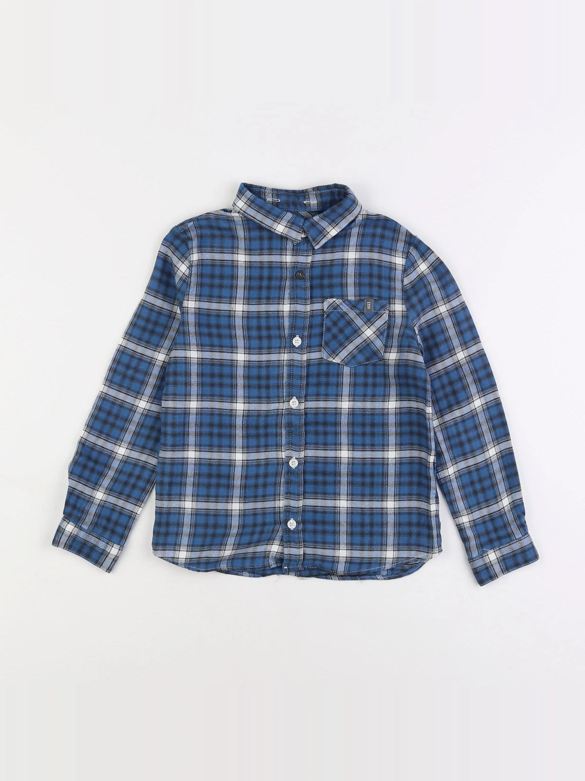 IKKS - chemise bleu - 6 ans