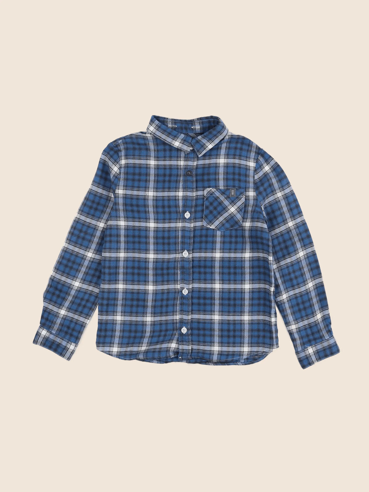 IKKS - chemise bleu - 6 ans