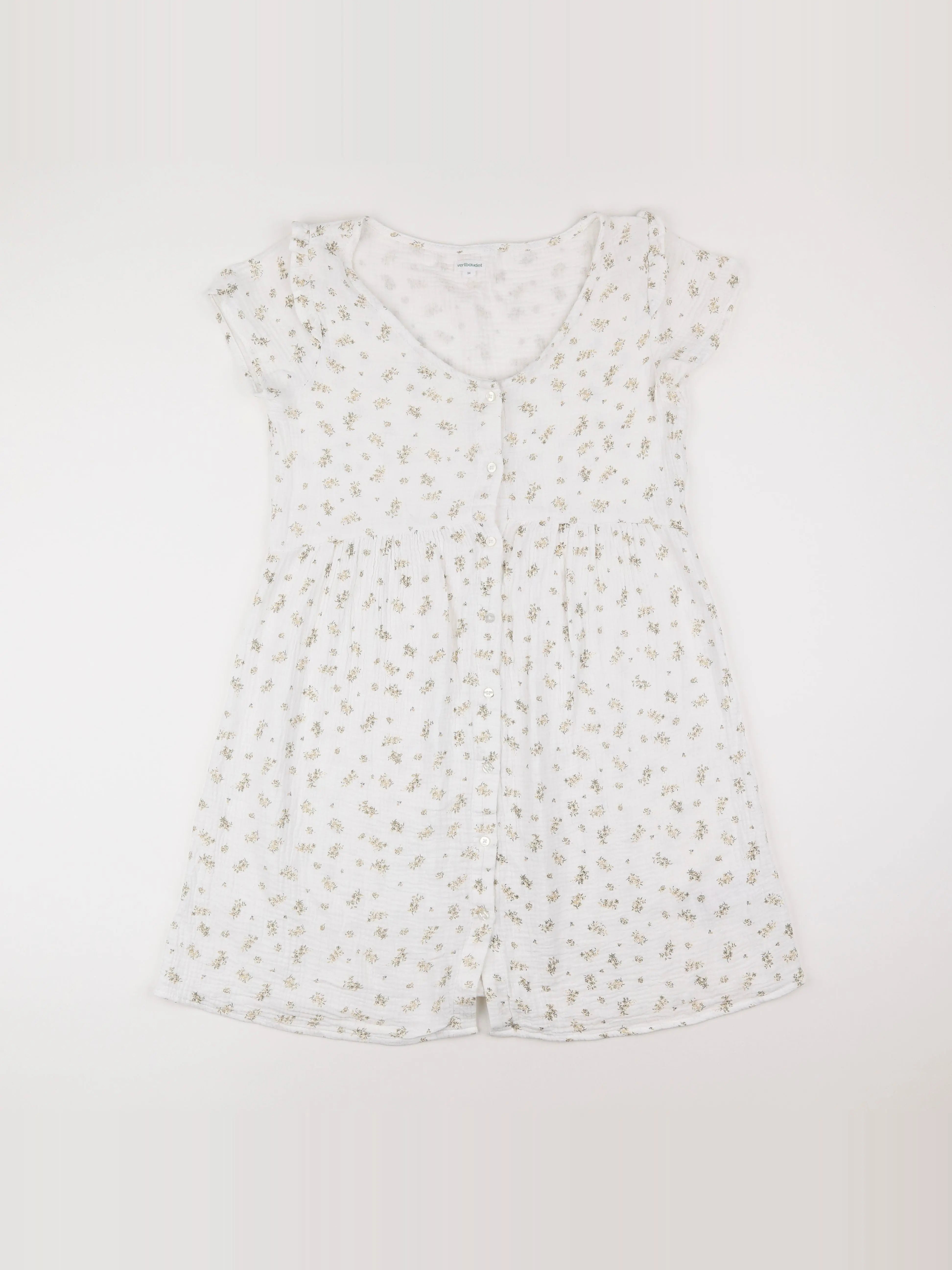 Vertbaudet - blouse grossesse blanc - 34