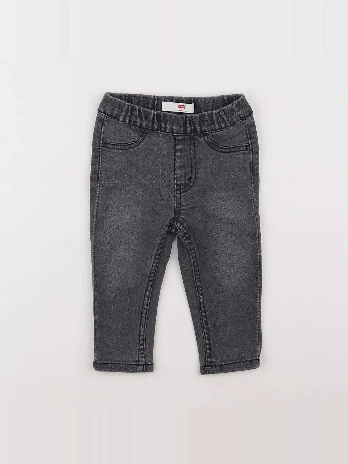 Levi's - jegging gris - 6/9 mois