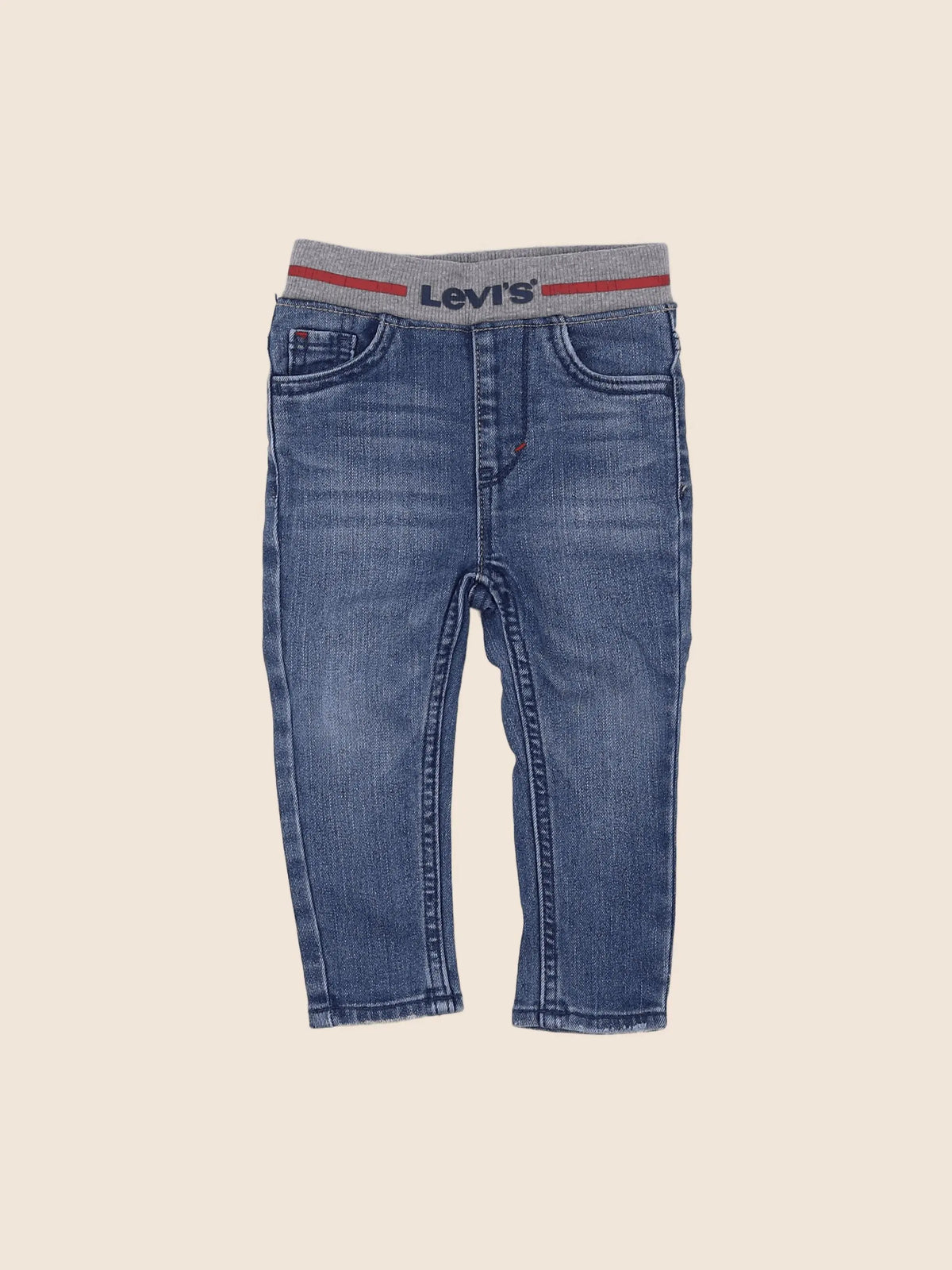 Levi's - jean bleu - 6/9 mois