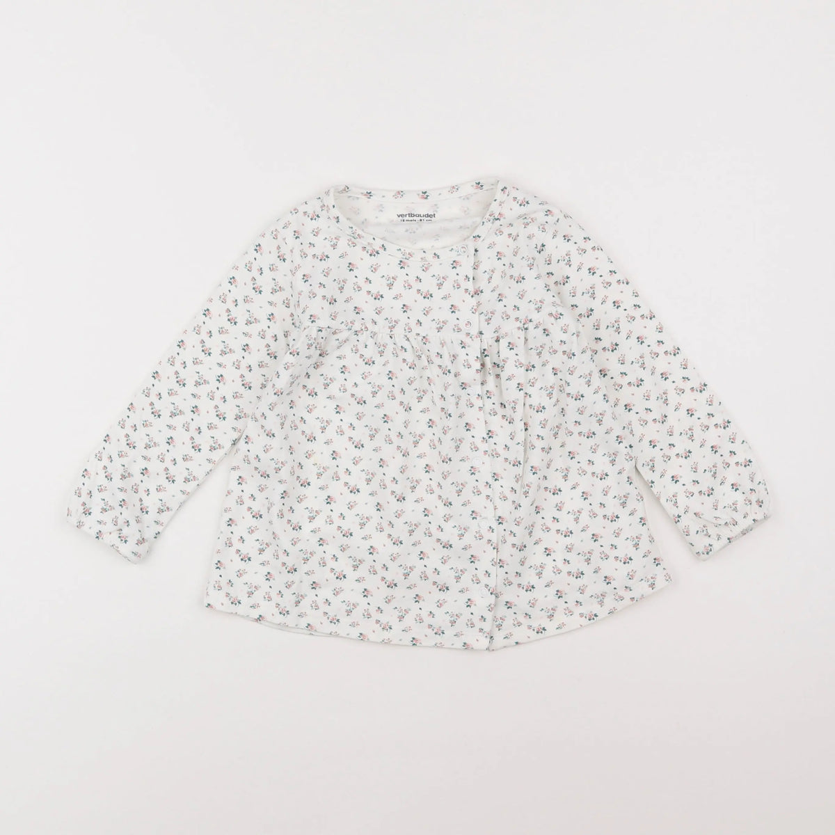 Vertbaudet - robe blanc - 18 mois