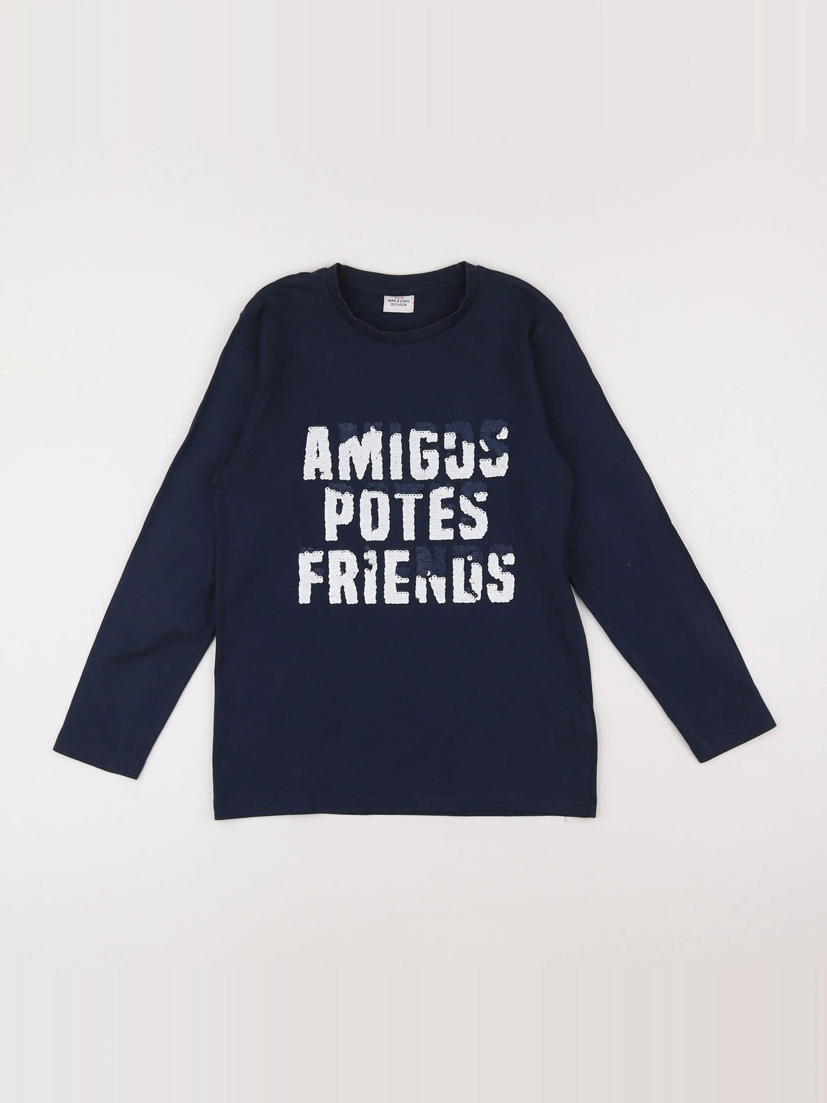 Tape à l'oeil - tee-shirt bleu - 10 ans