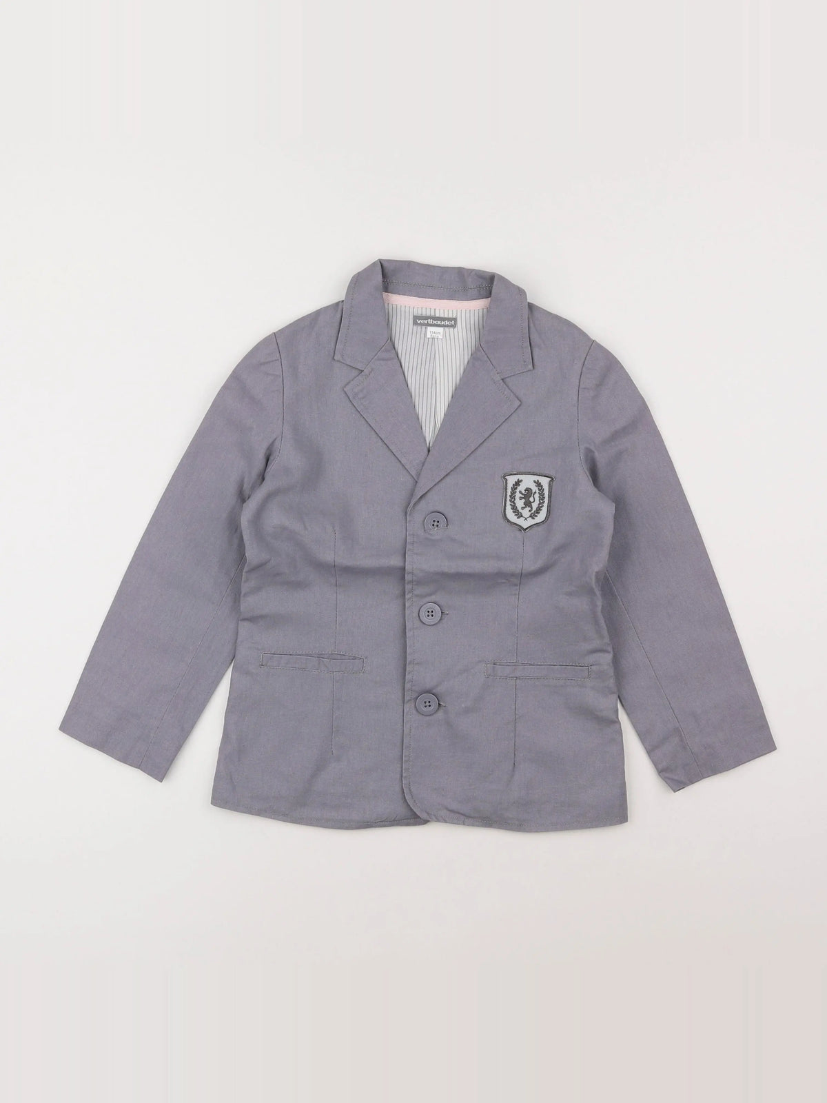 Vertbaudet - veste bleu - 6 ans
