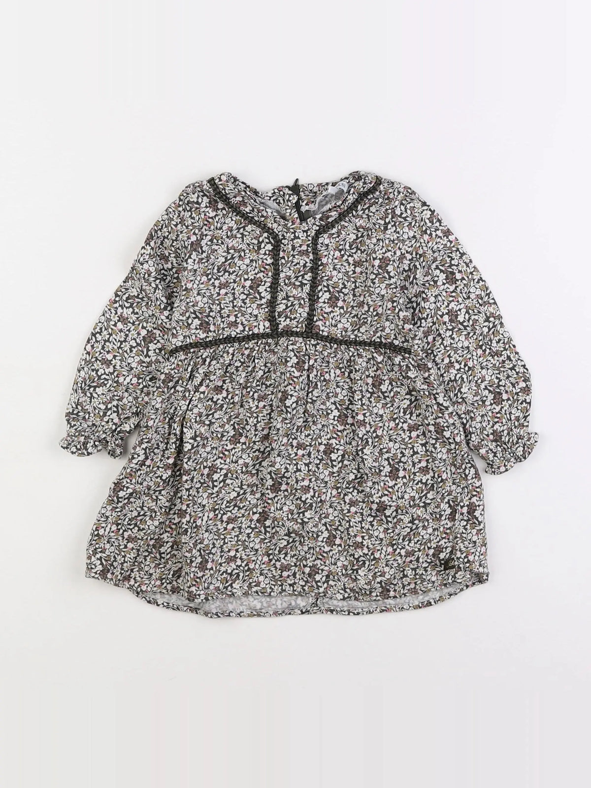 IKKS - robe marron - 18 mois