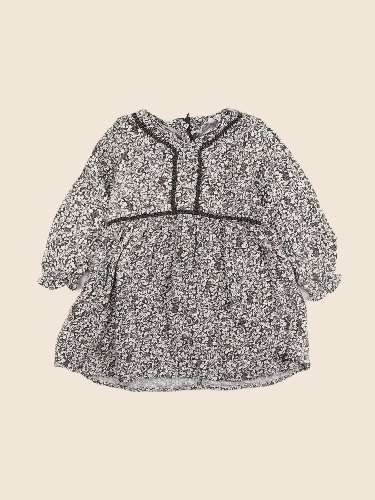 IKKS - robe marron - 18 mois