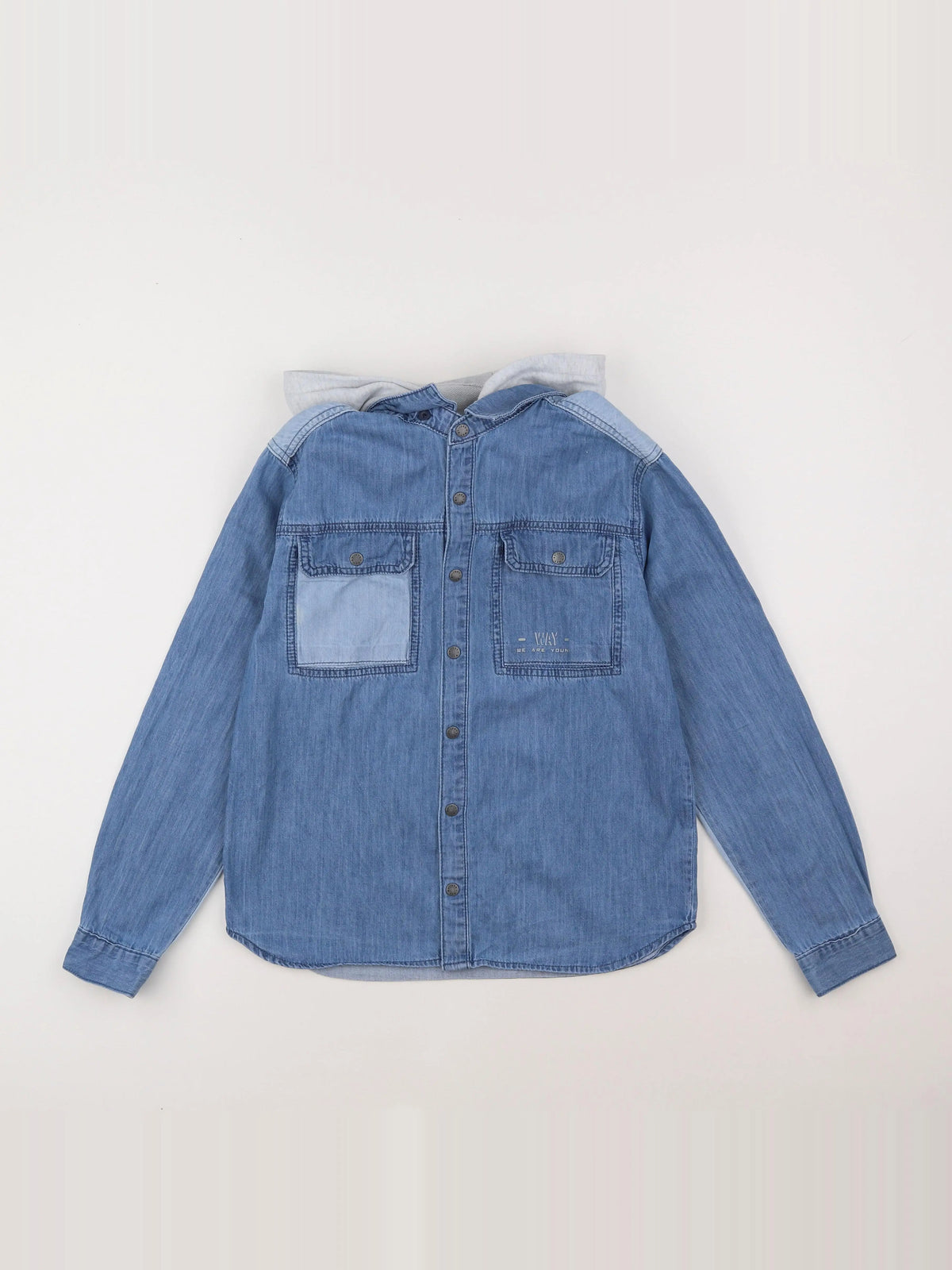 IKKS - chemise bleu - 12 ans