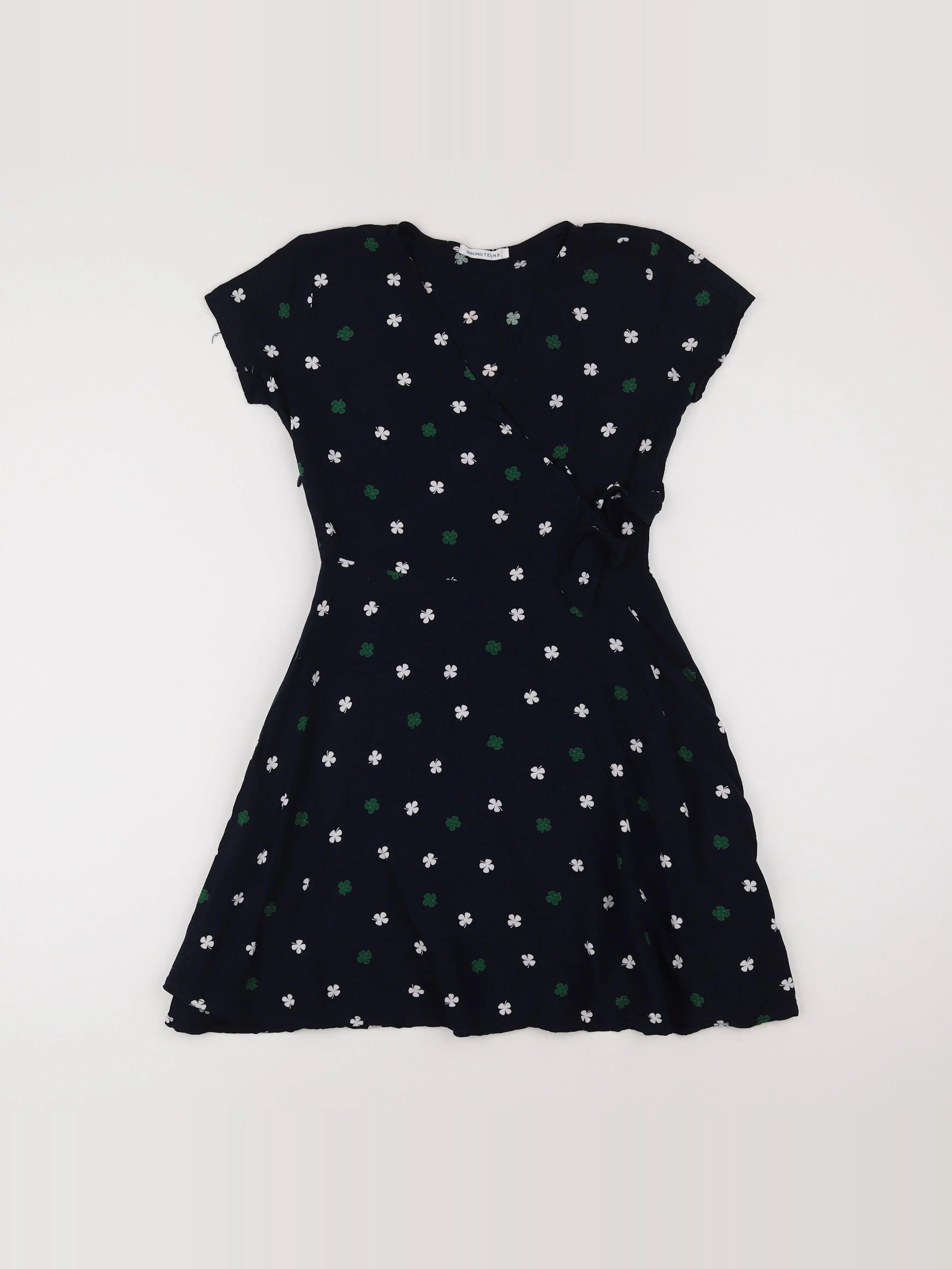 Monoprix - robe bleu - 10 ans