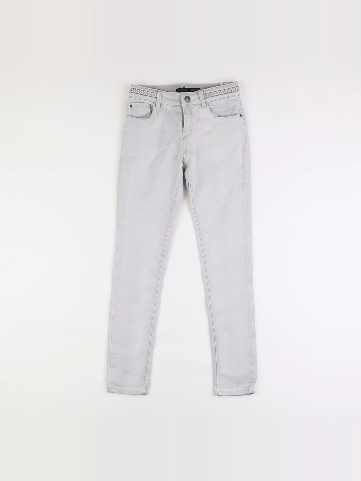 IKKS - jean gris - 10 ans