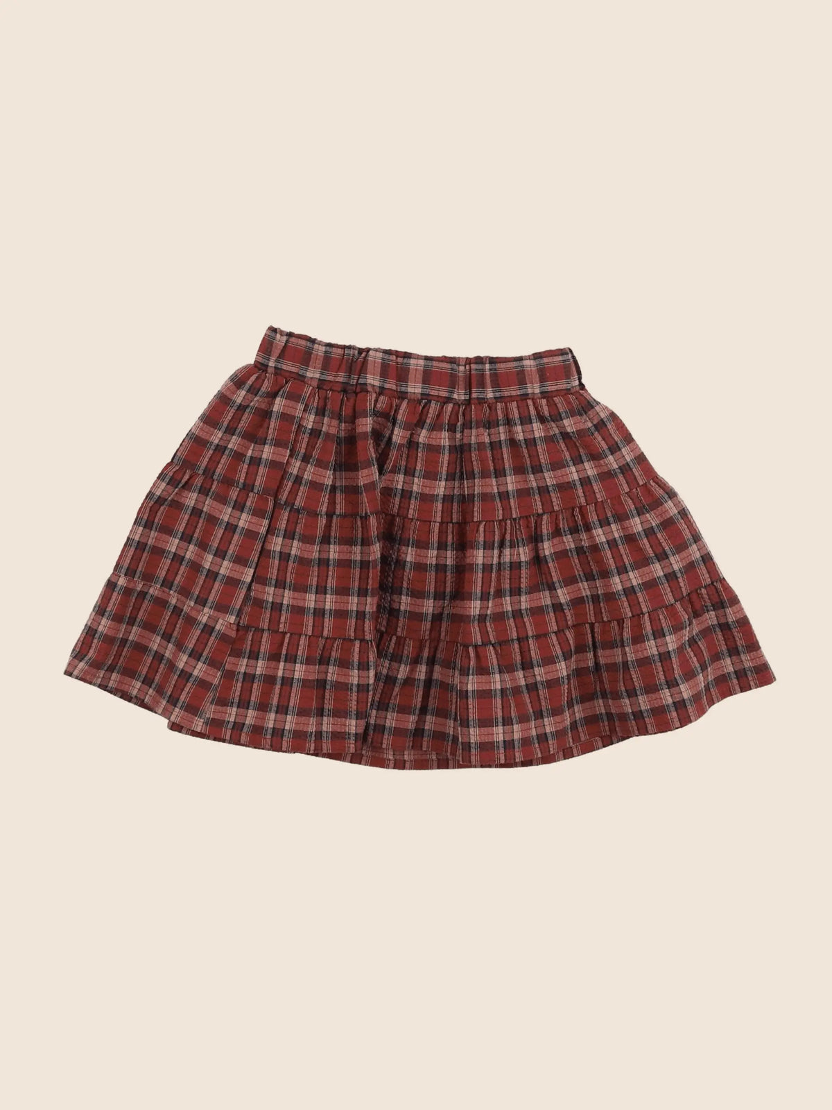 Name it - jupe rouge, marron - 18 mois à 2 ans