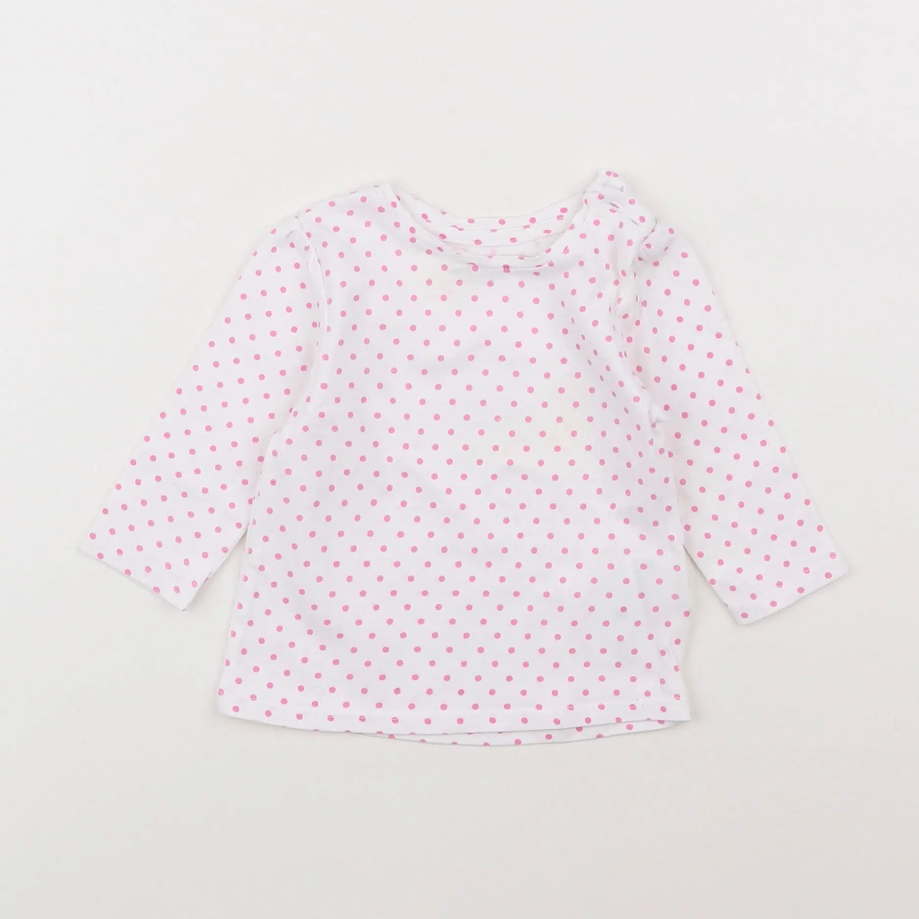 Vertbaudet - tee-shirt blanc - 3 mois