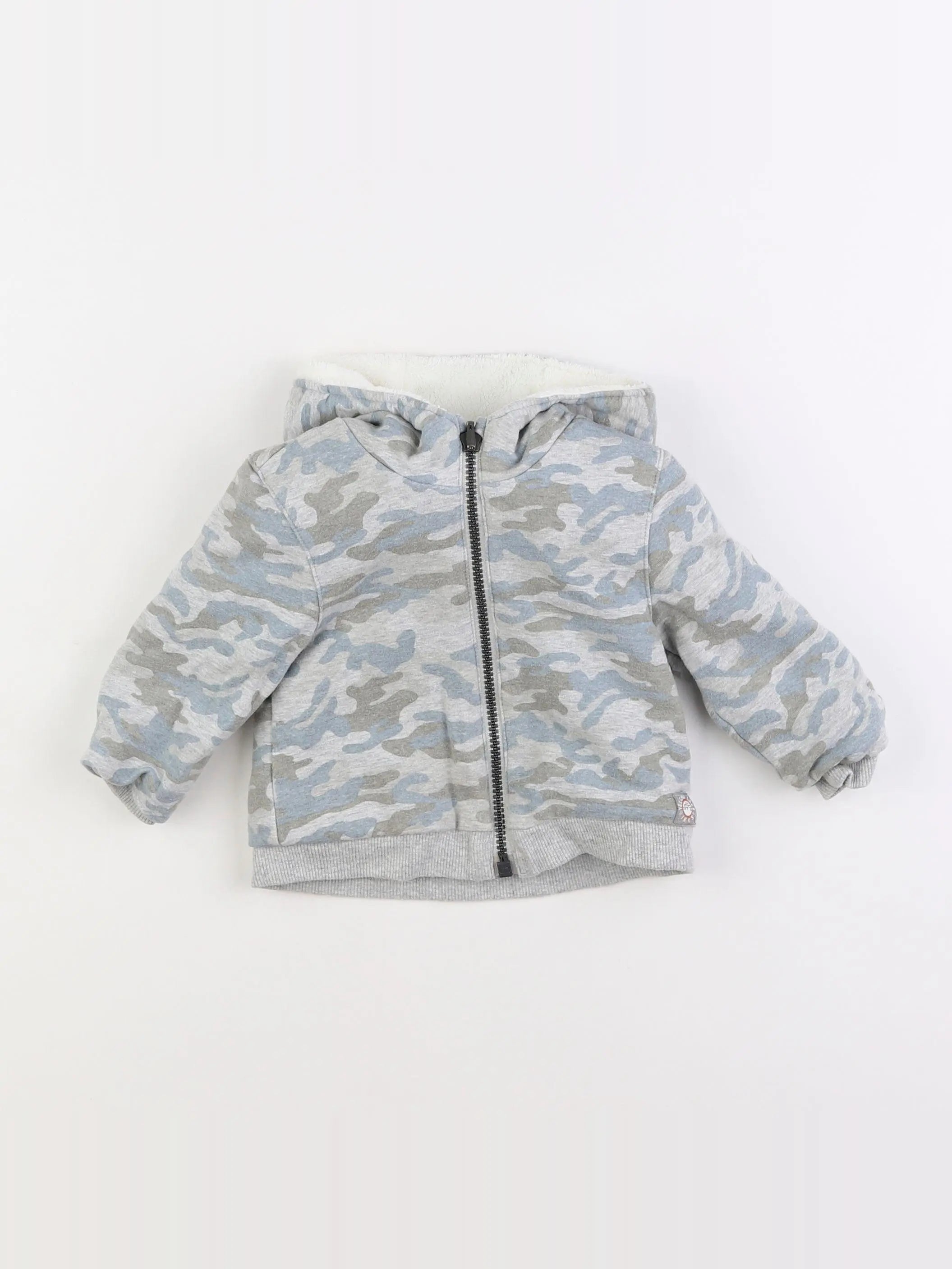 IKKS - sweat gris - 18 mois