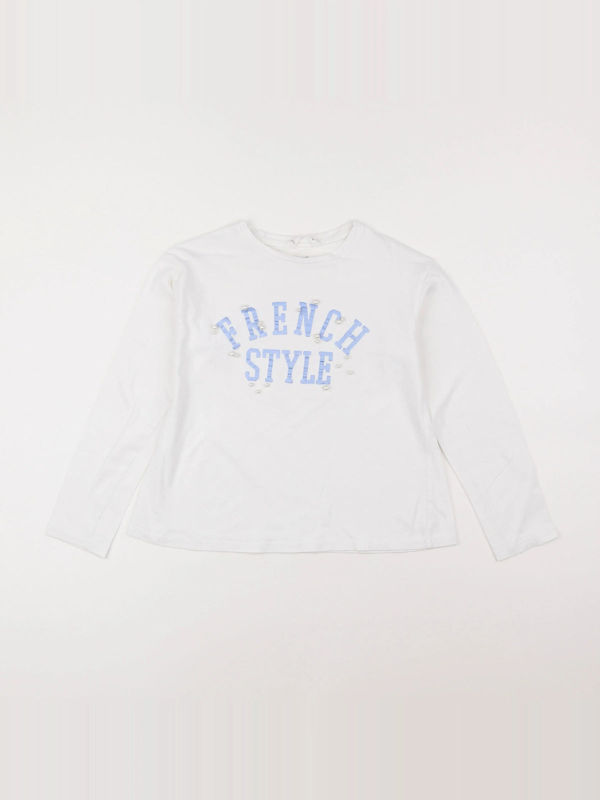 Mango - tee-shirt blanc - 9/10 ans