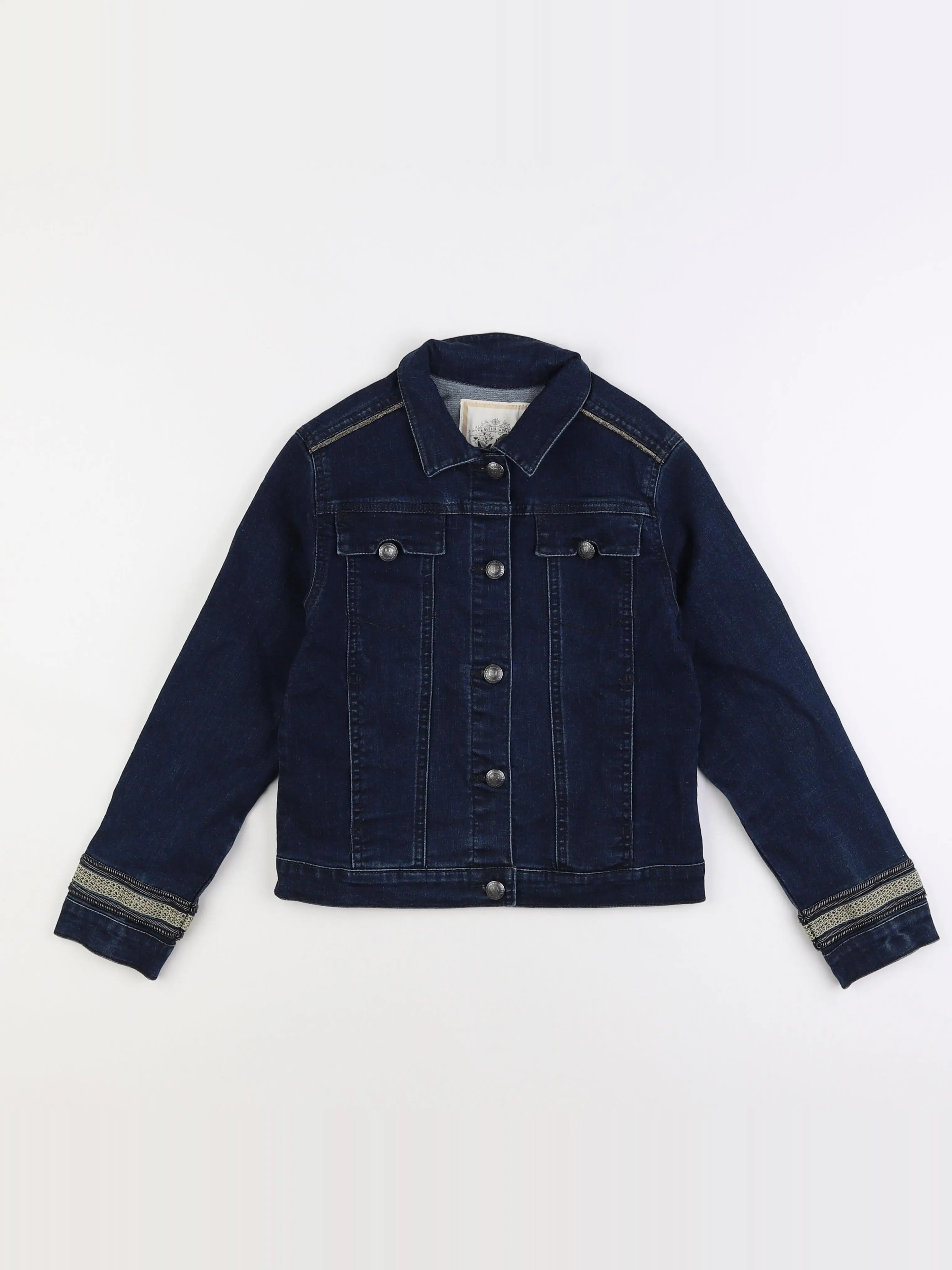 IKKS - veste bleu - 10 ans