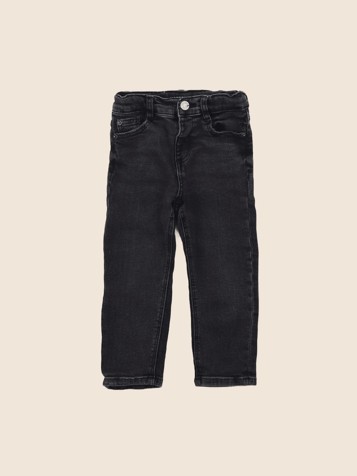 Zara - jean noir - 12/18 mois