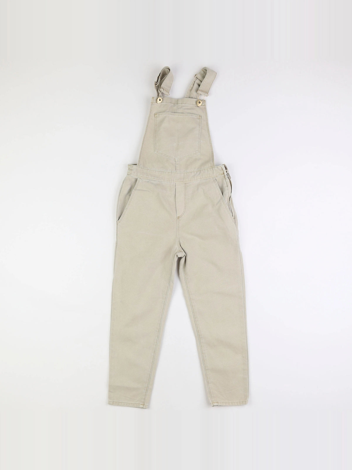IKKS - salopette beige - 10 ans