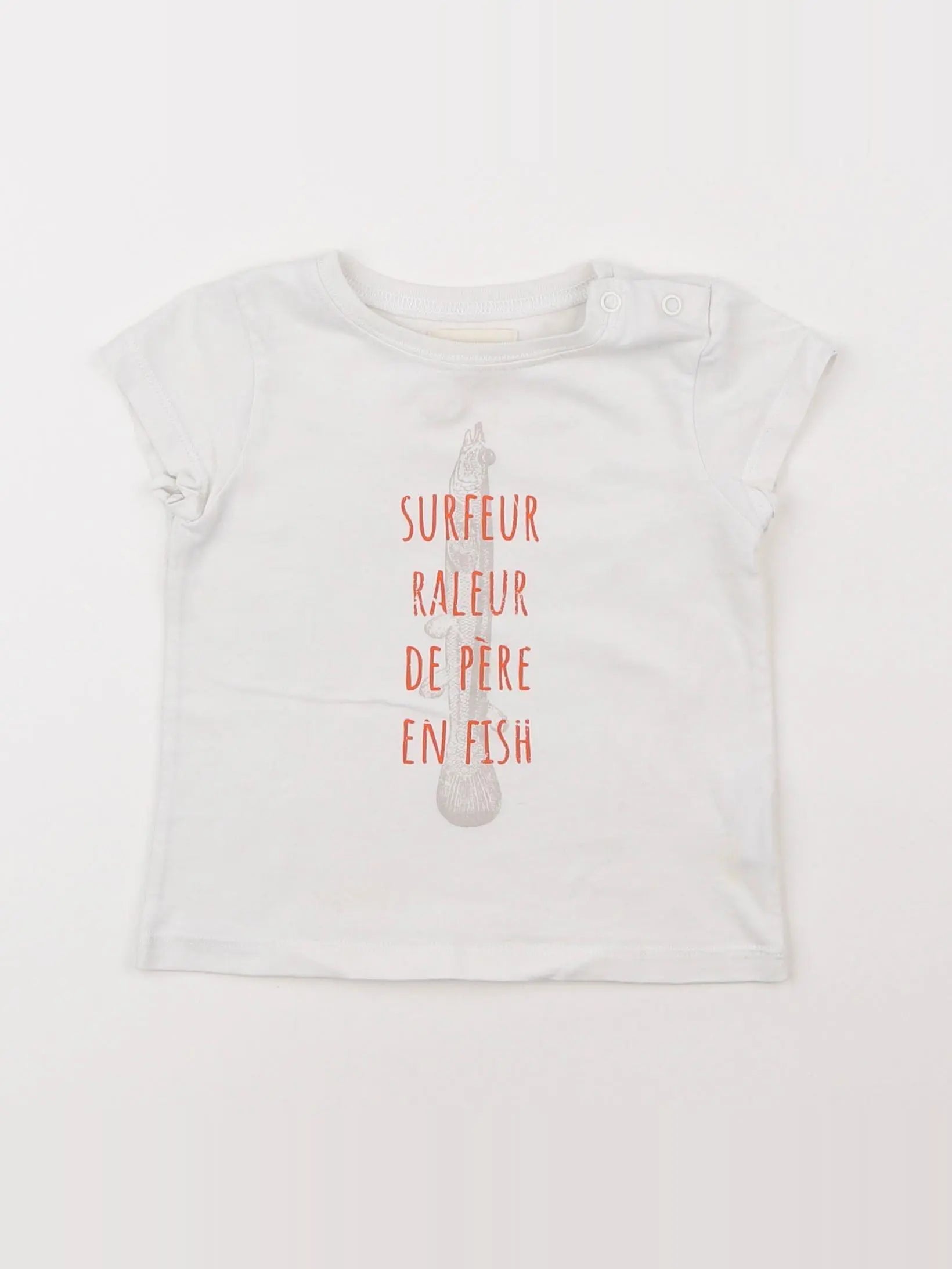 Arsène et les pipelettes - tee-shirt blanc - 2 ans