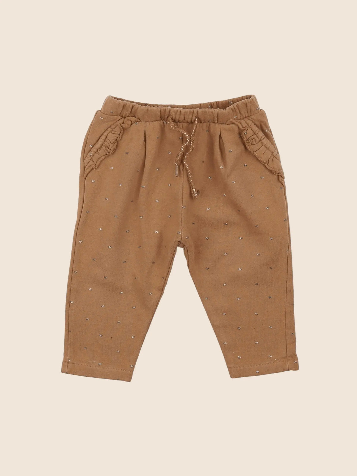 Vertbaudet - jogging marron - 12 mois