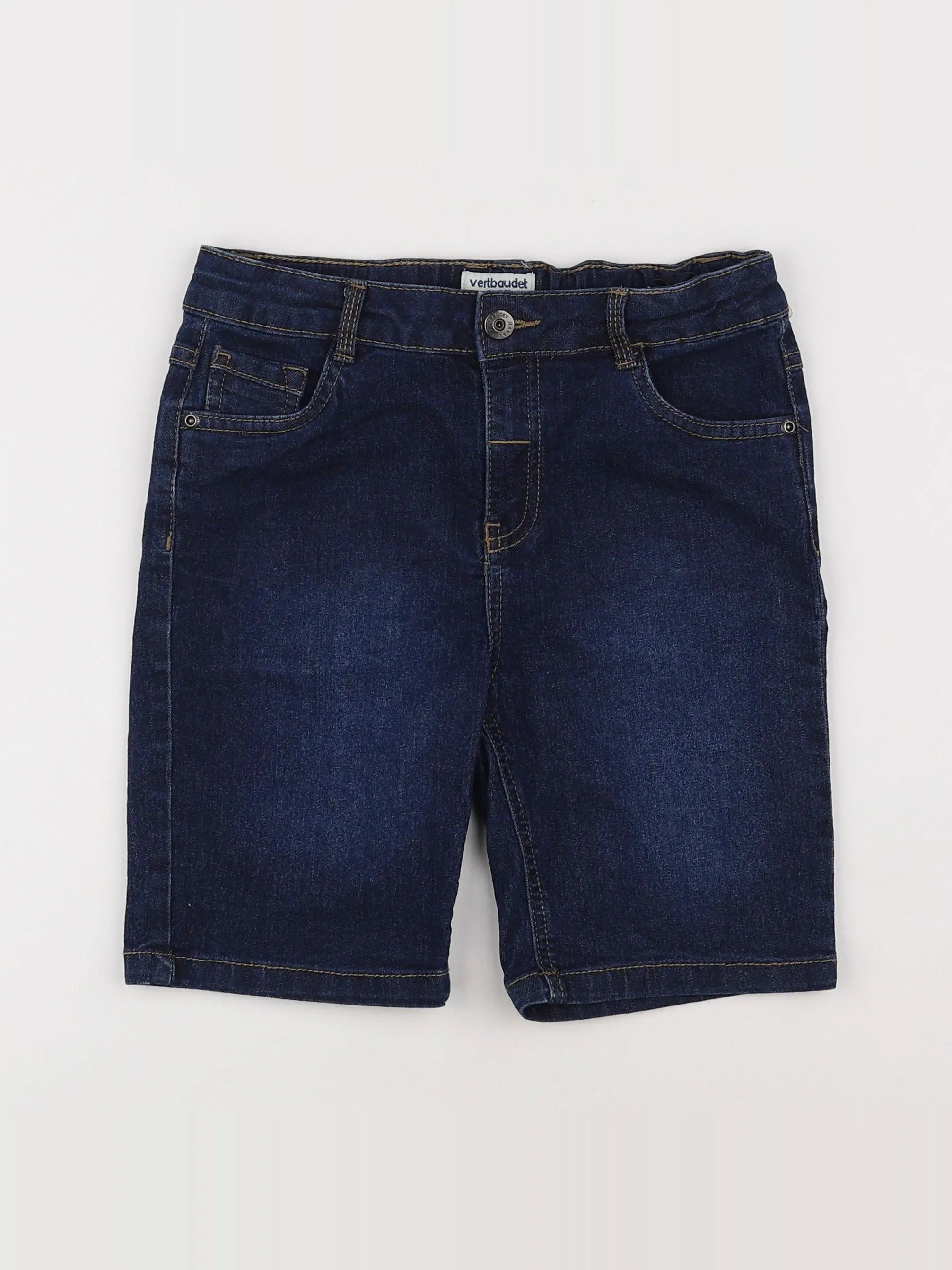 Vertbaudet - short bleu - 9 ans