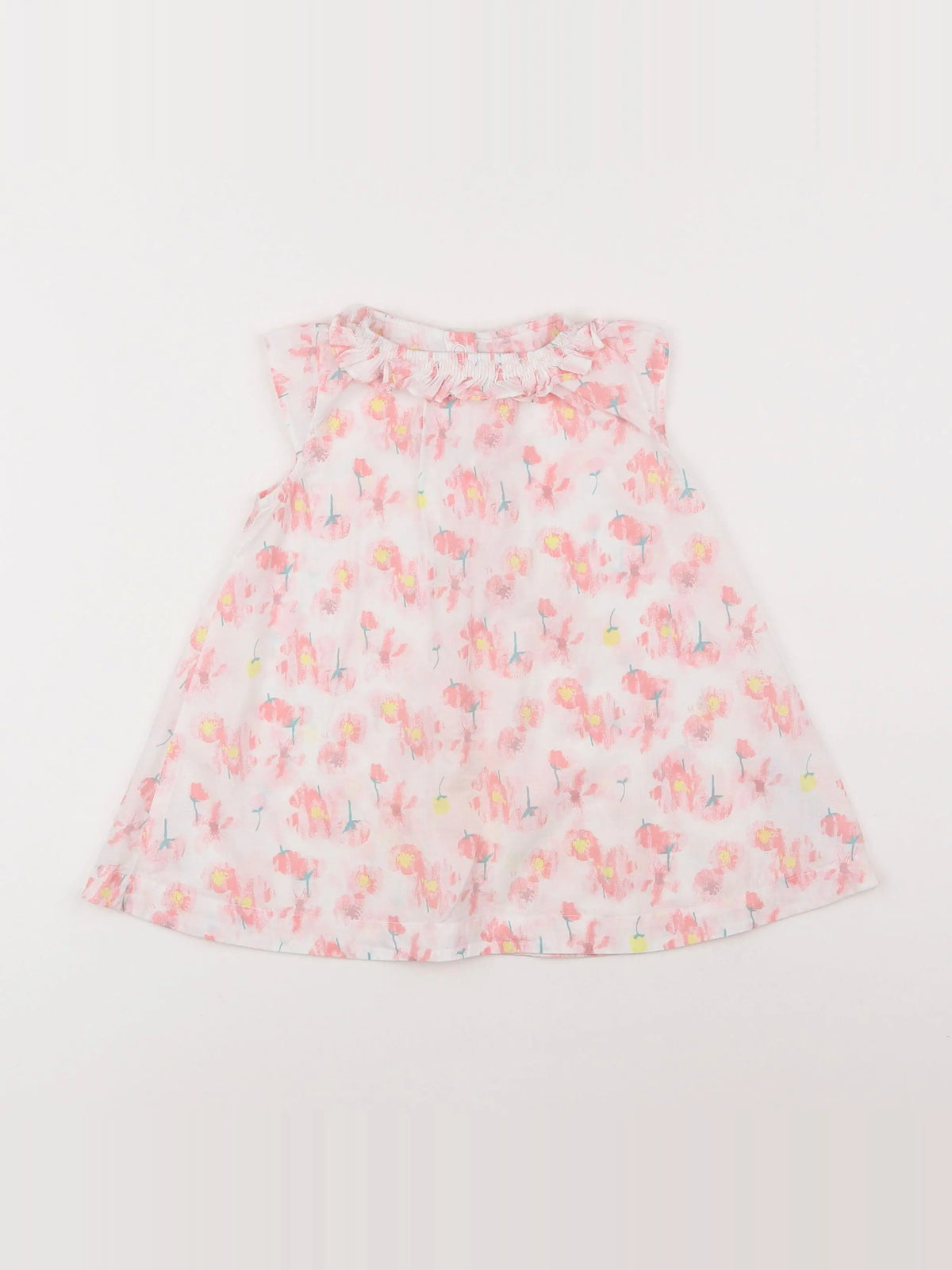 Petit Bateau - robe rose - 18 mois