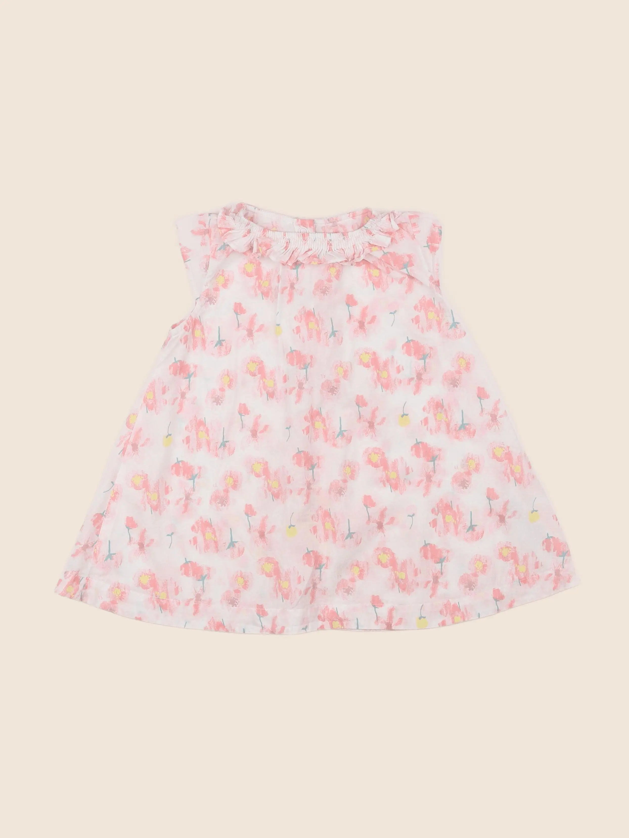 Petit Bateau - robe rose - 18 mois