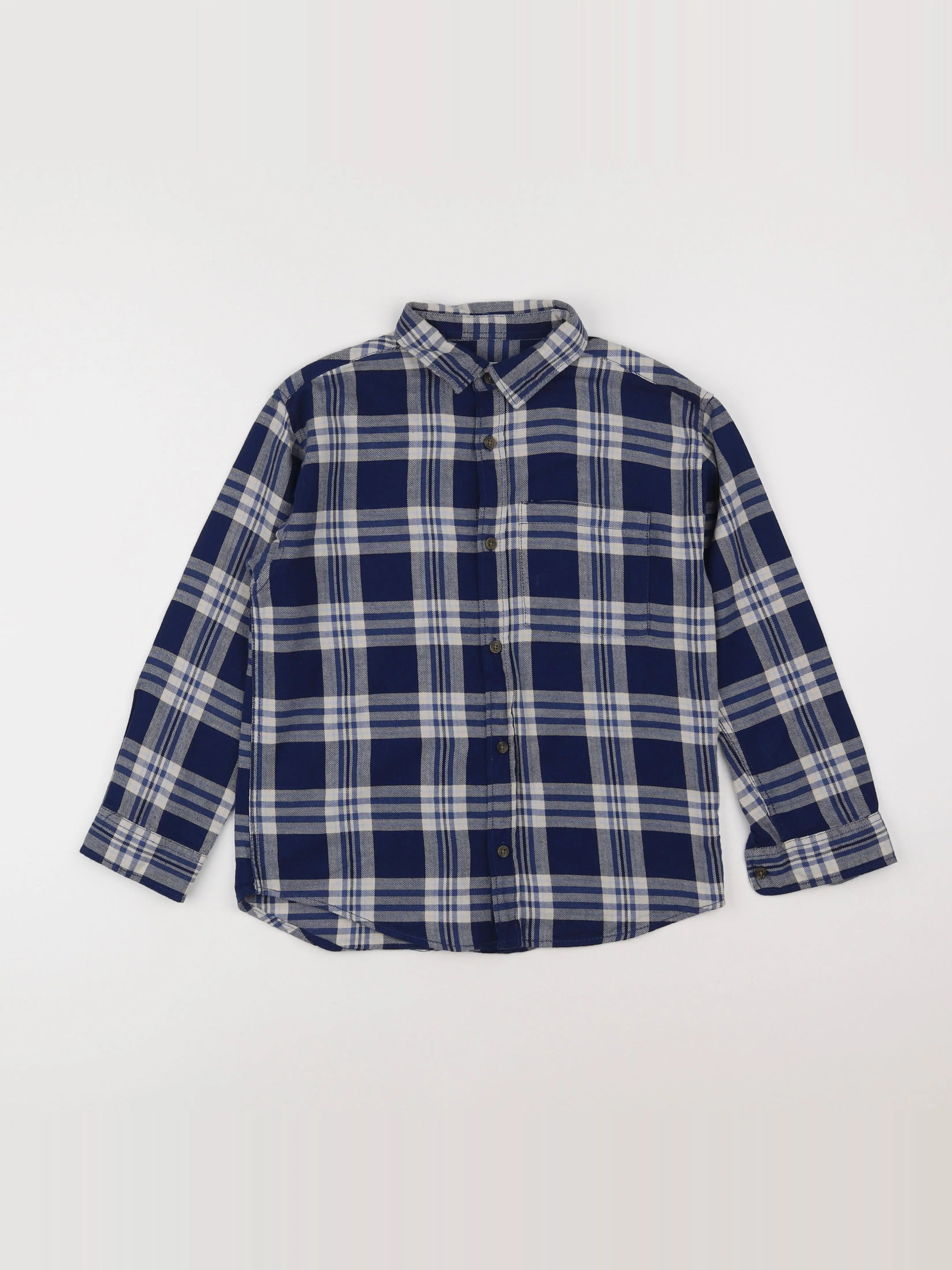 Zara - chemise bleu - 8 ans