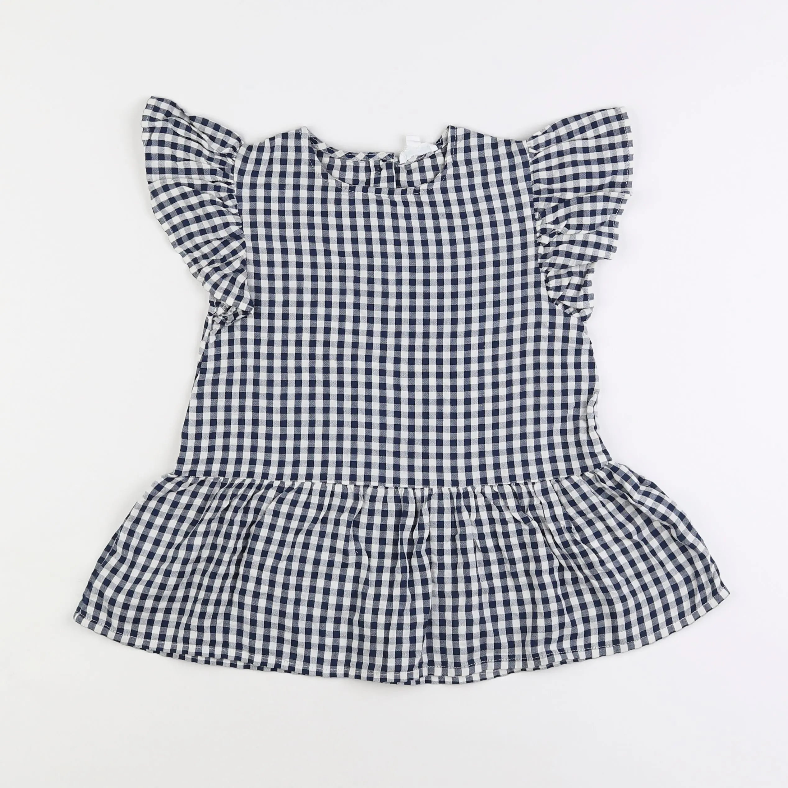 Vertbaudet - blouse bleu - 8 ans