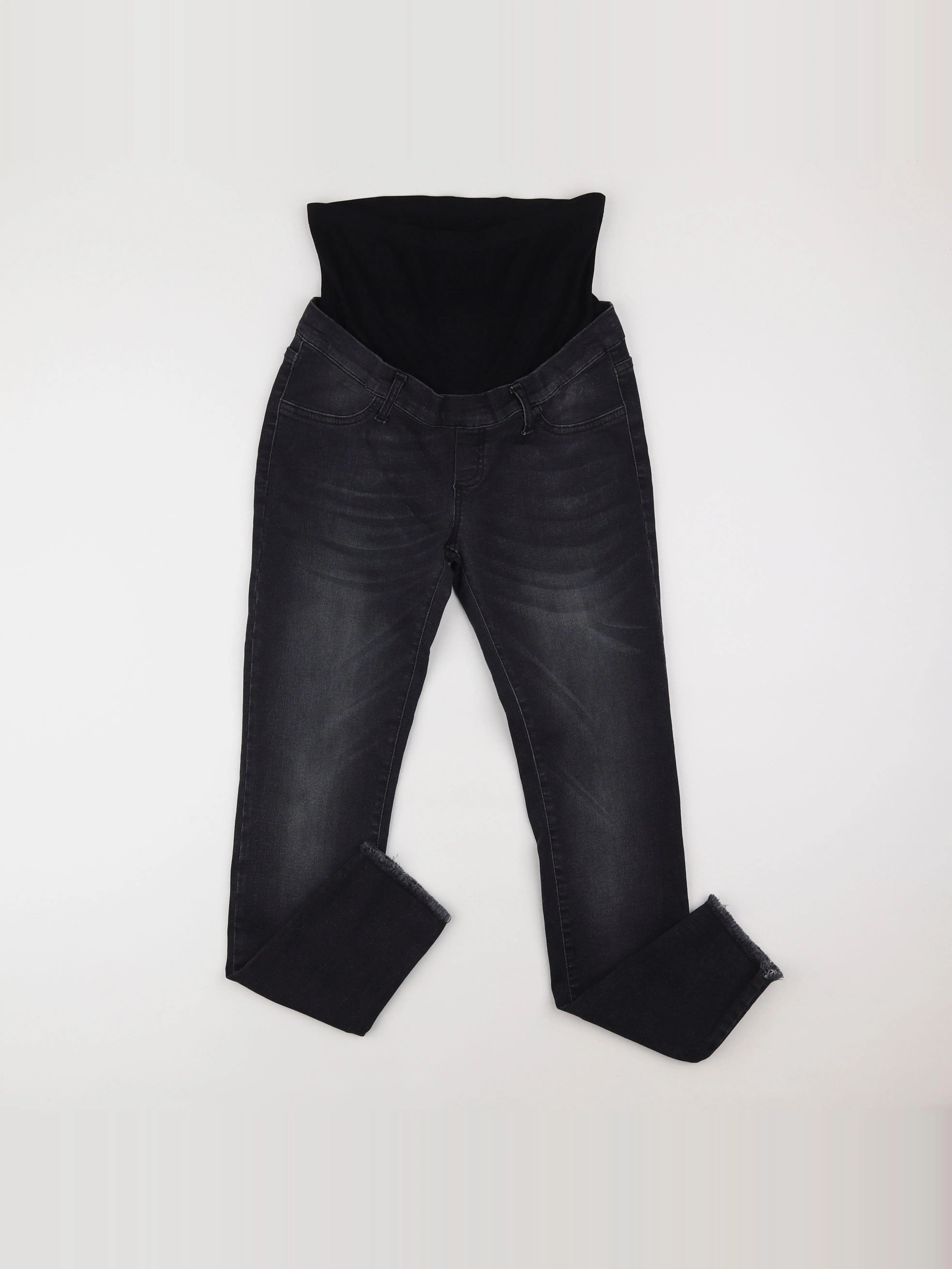 Envie de fraise - jean grossesse gris - 38