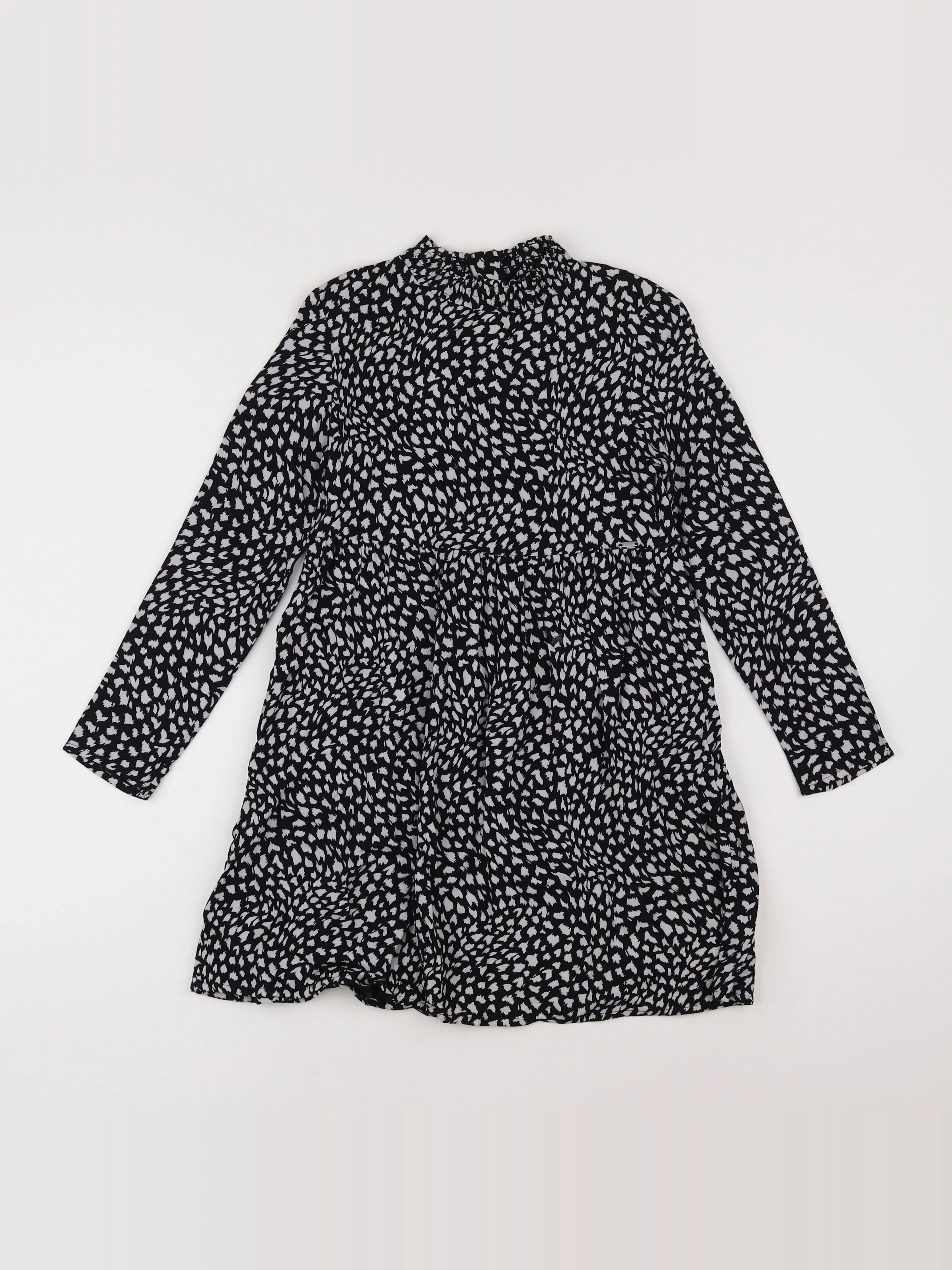 IKKS - robe noir - 8 ans