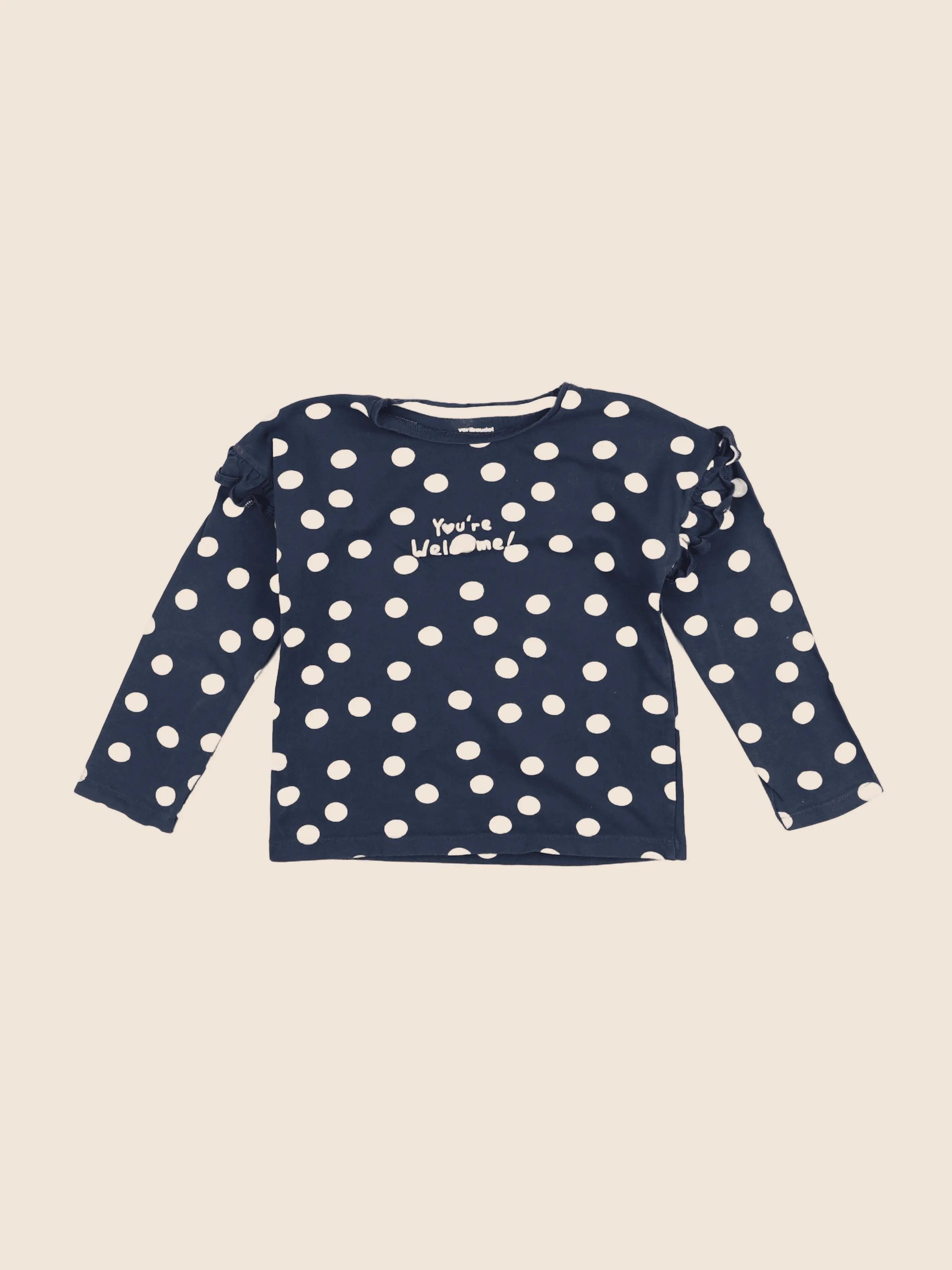Vertbaudet - tee-shirt bleu - 6 ans