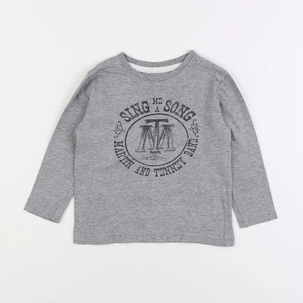 Vertbaudet - tee-shirt gris - 3 ans