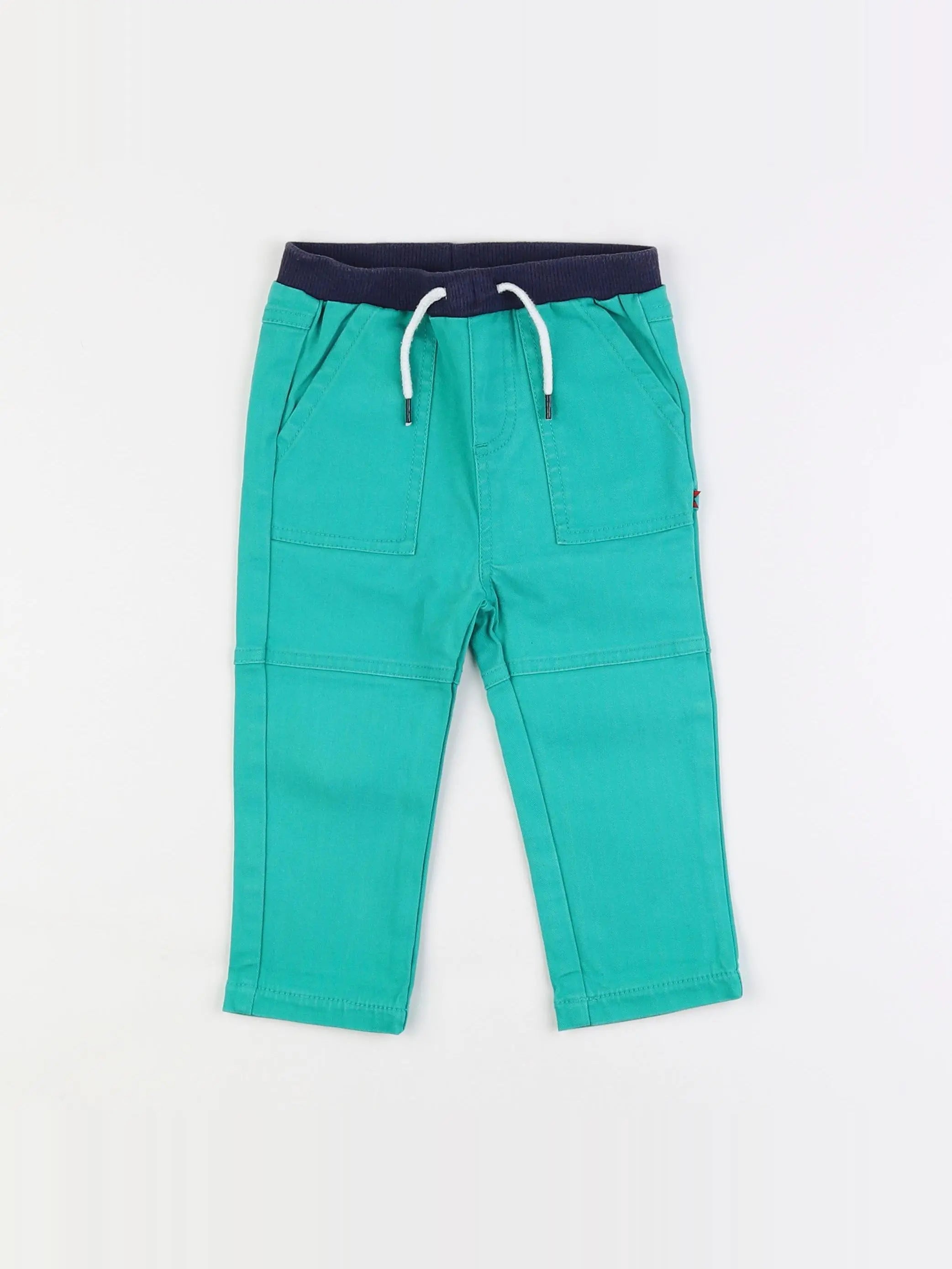 Cadet Rousselle - jean vert - 18 mois