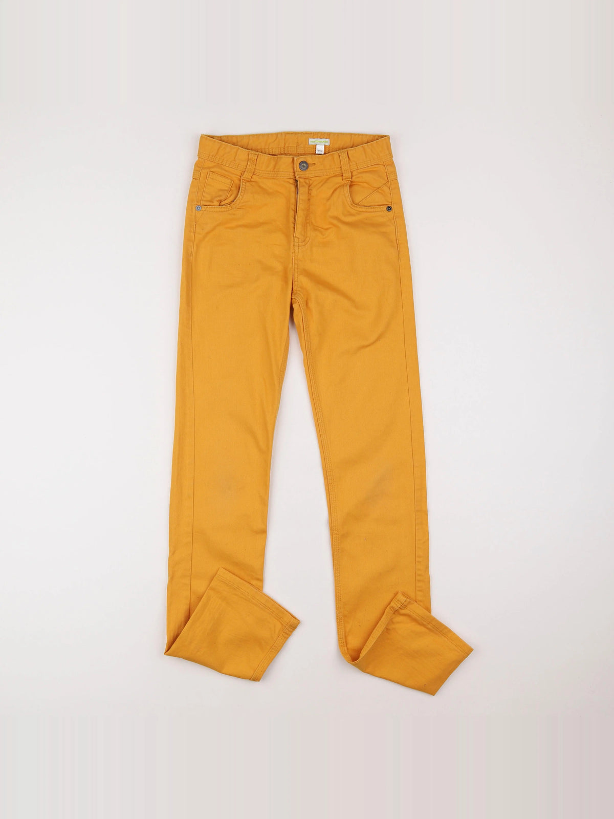 Vertbaudet - jean orange - 14 ans