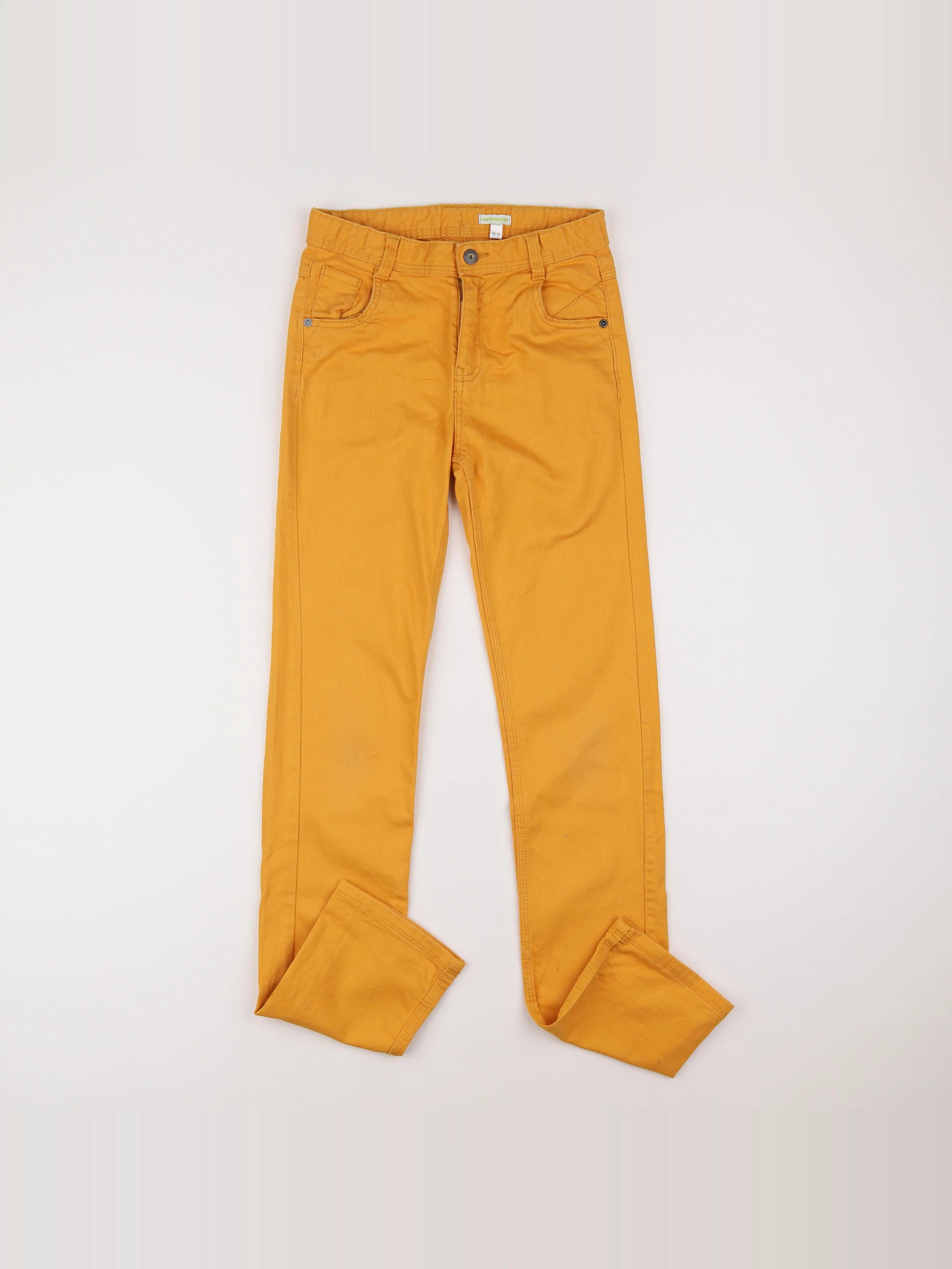 Vertbaudet - jean orange - 14 ans