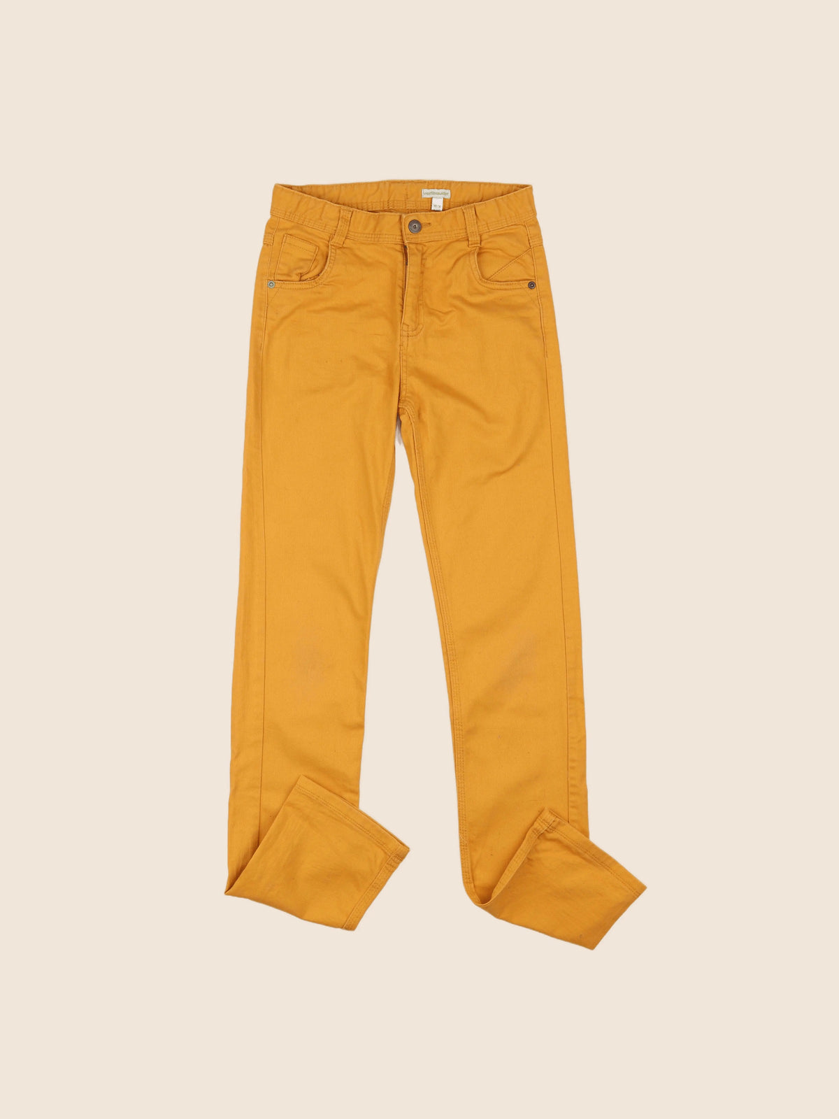 Vertbaudet - jean orange - 14 ans