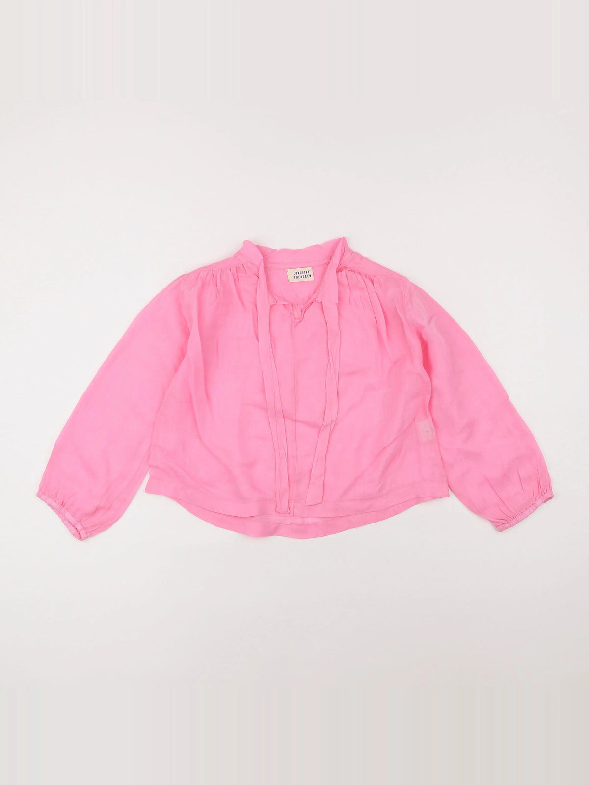 Longlivethequeen - blouse rose - 8 ans