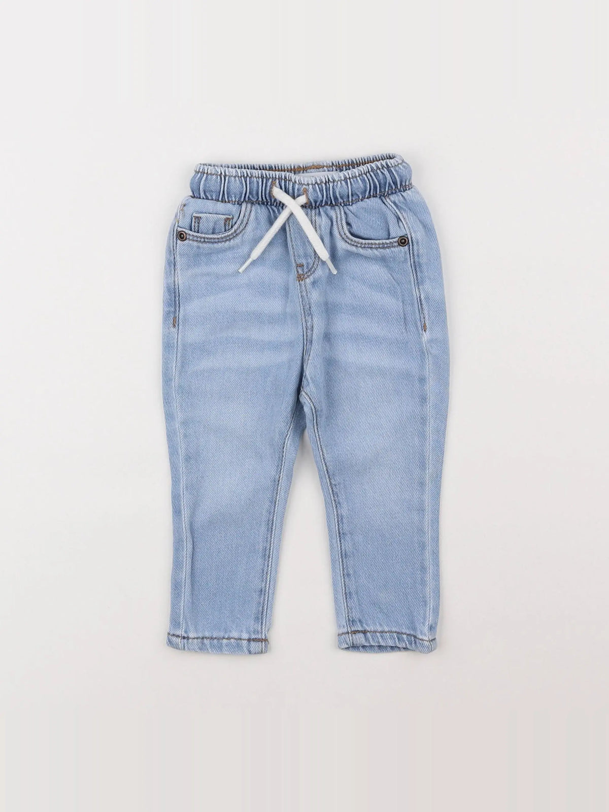 Vertbaudet - jean bleu - 6 mois