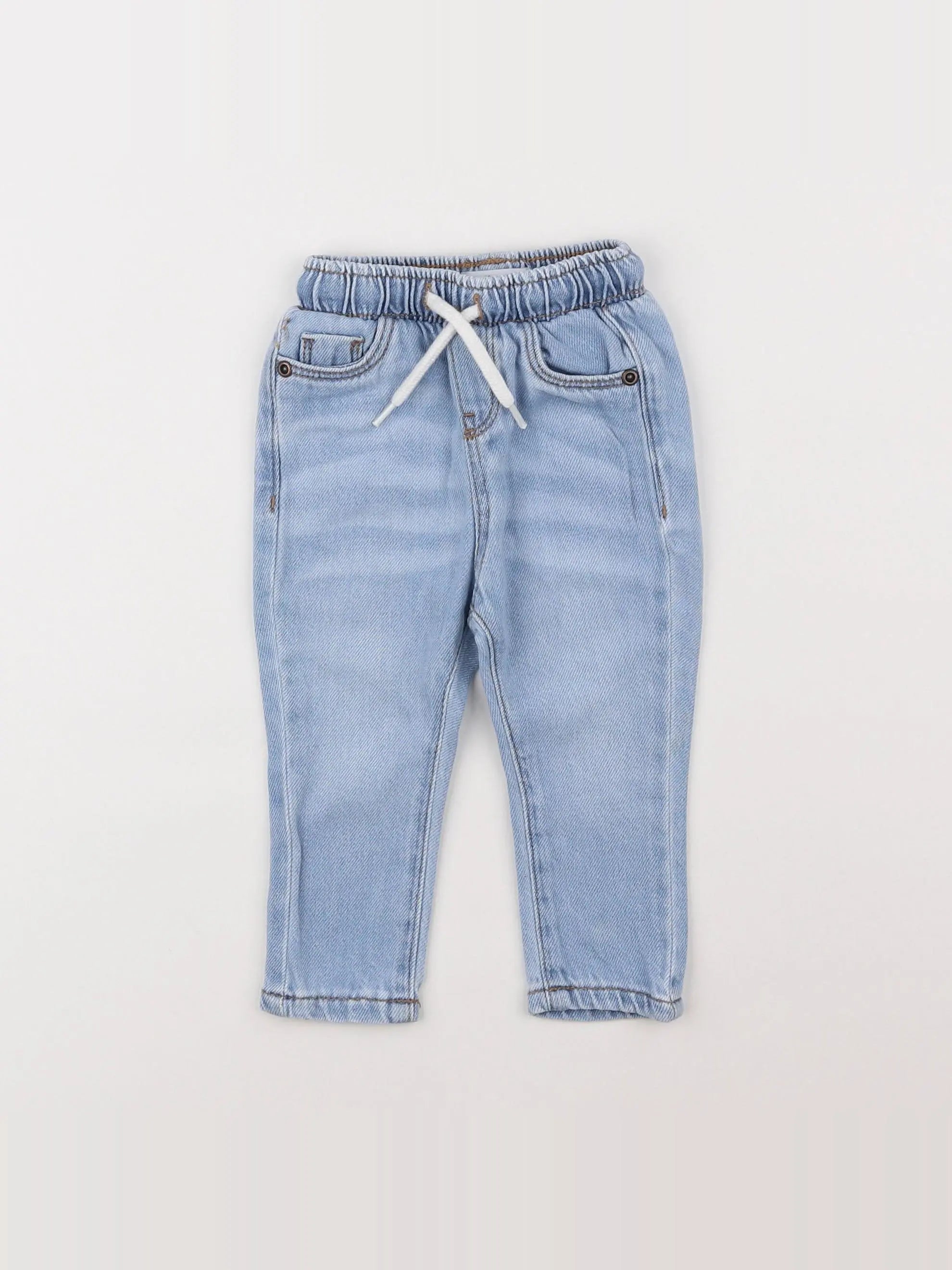 Vertbaudet - jean bleu - 6 mois