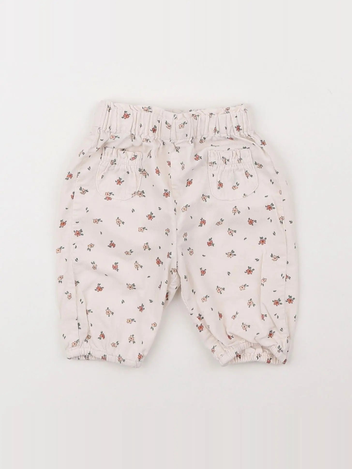 Vertbaudet - pantalon beige - 1 mois