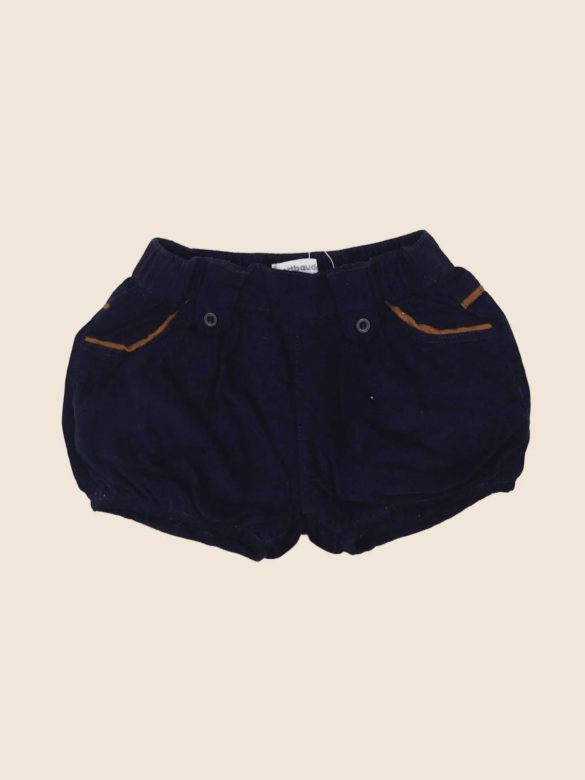 Vertbaudet - short bleu - 18 mois