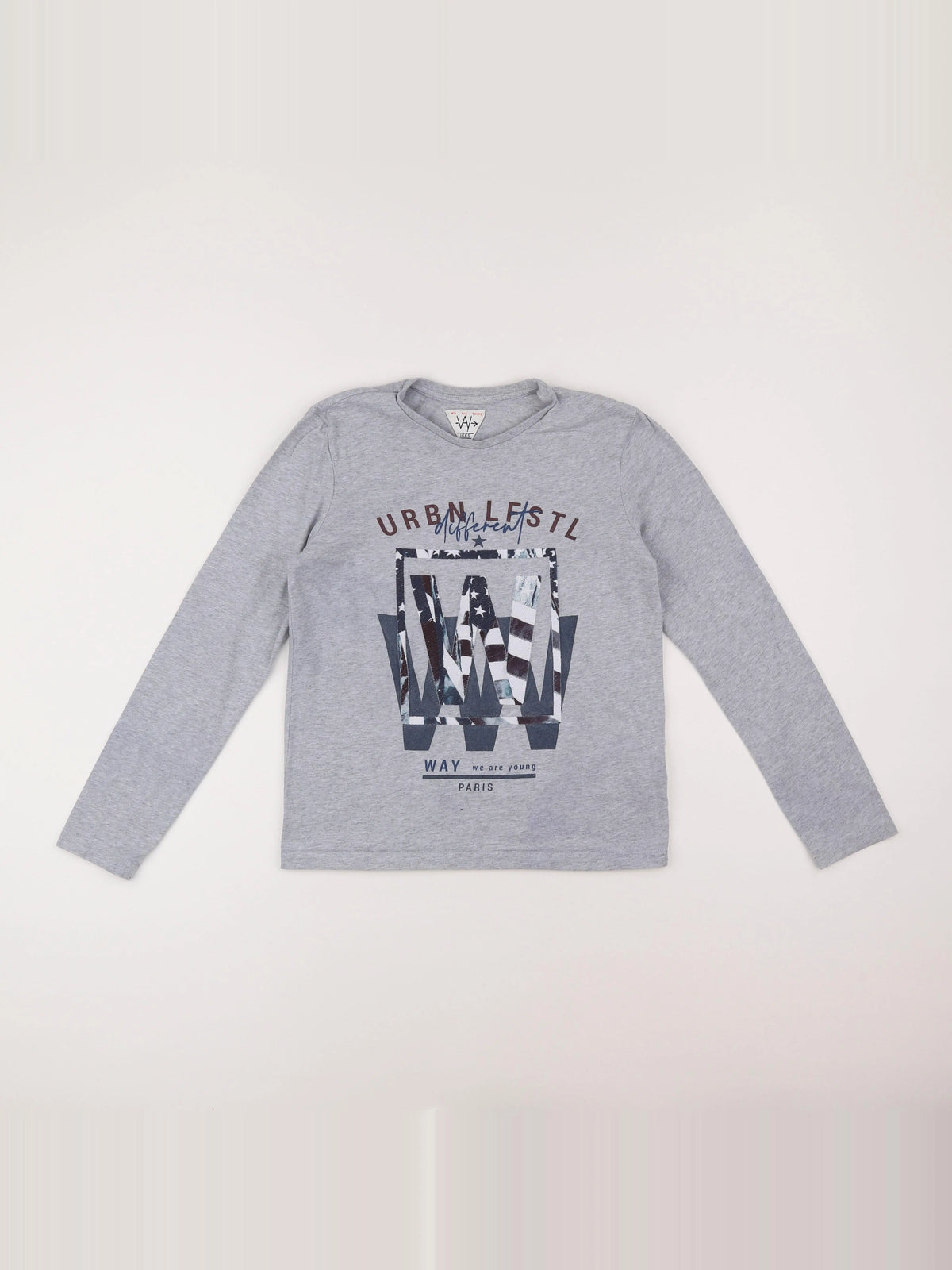 IKKS - tee-shirt gris - 12 ans