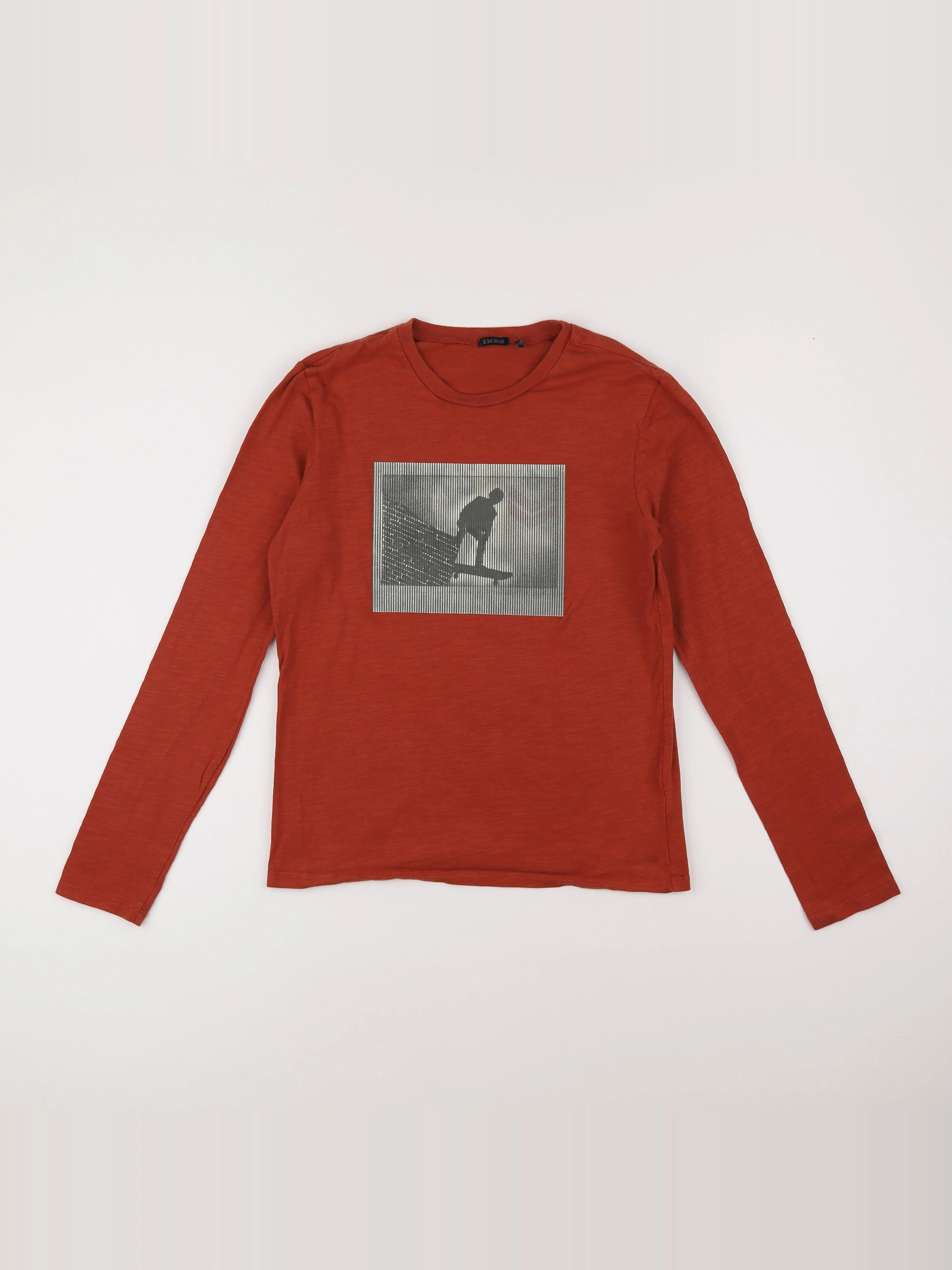 IKKS - tee-shirt orange - 14 ans