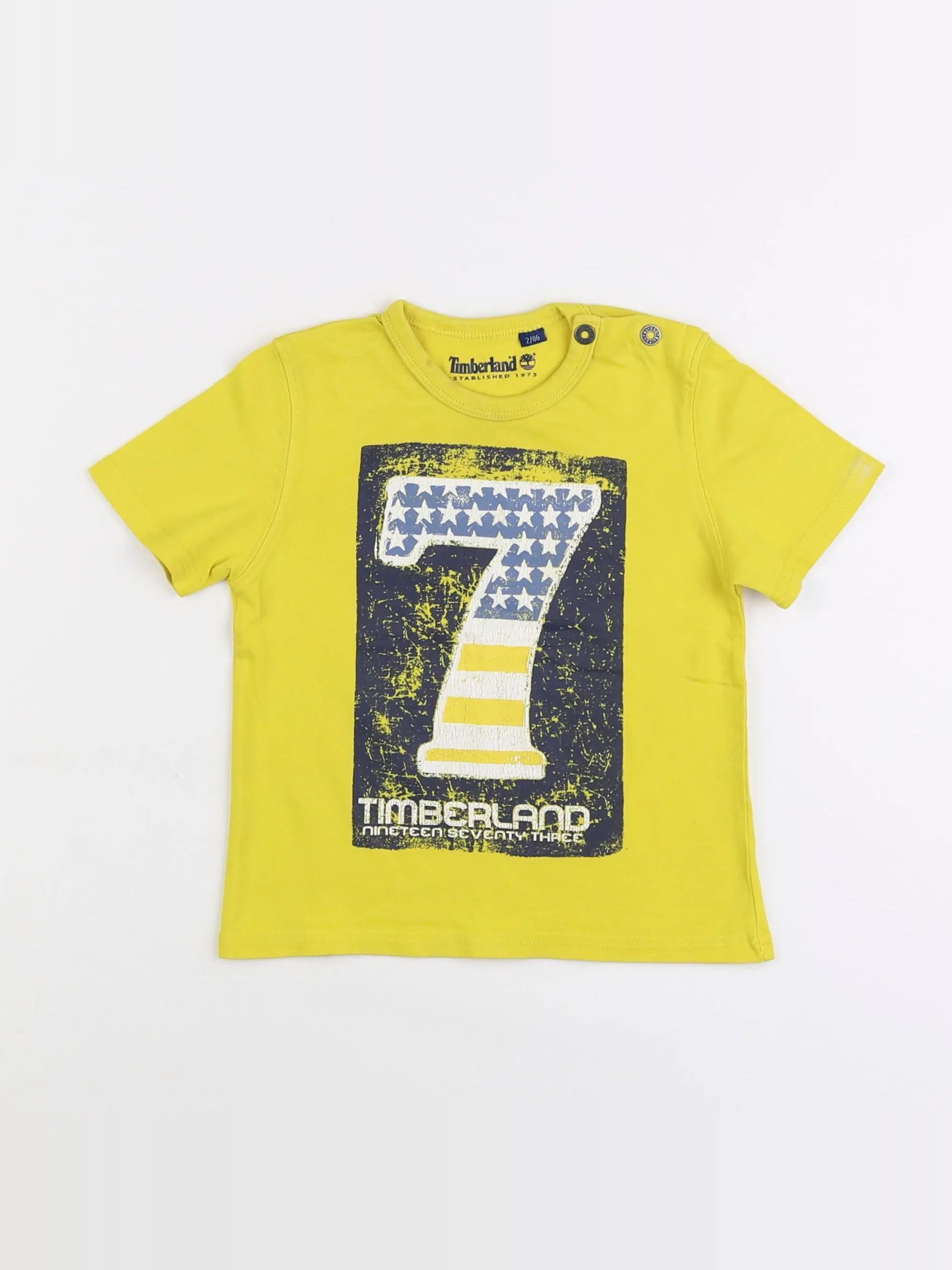 Timberland - tee-shirt jaune - 2 ans