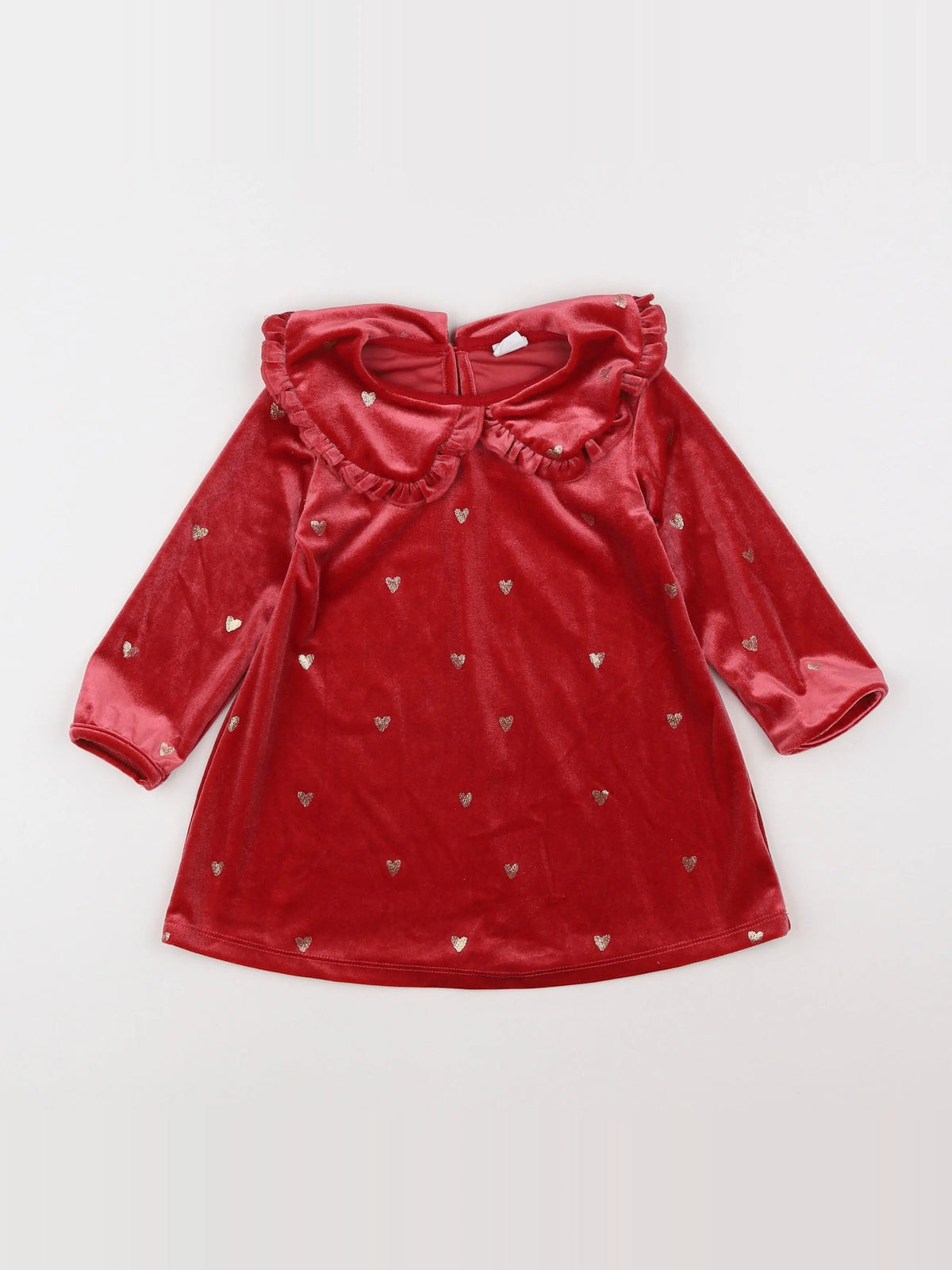 H&M - robe rouge - 18 mois