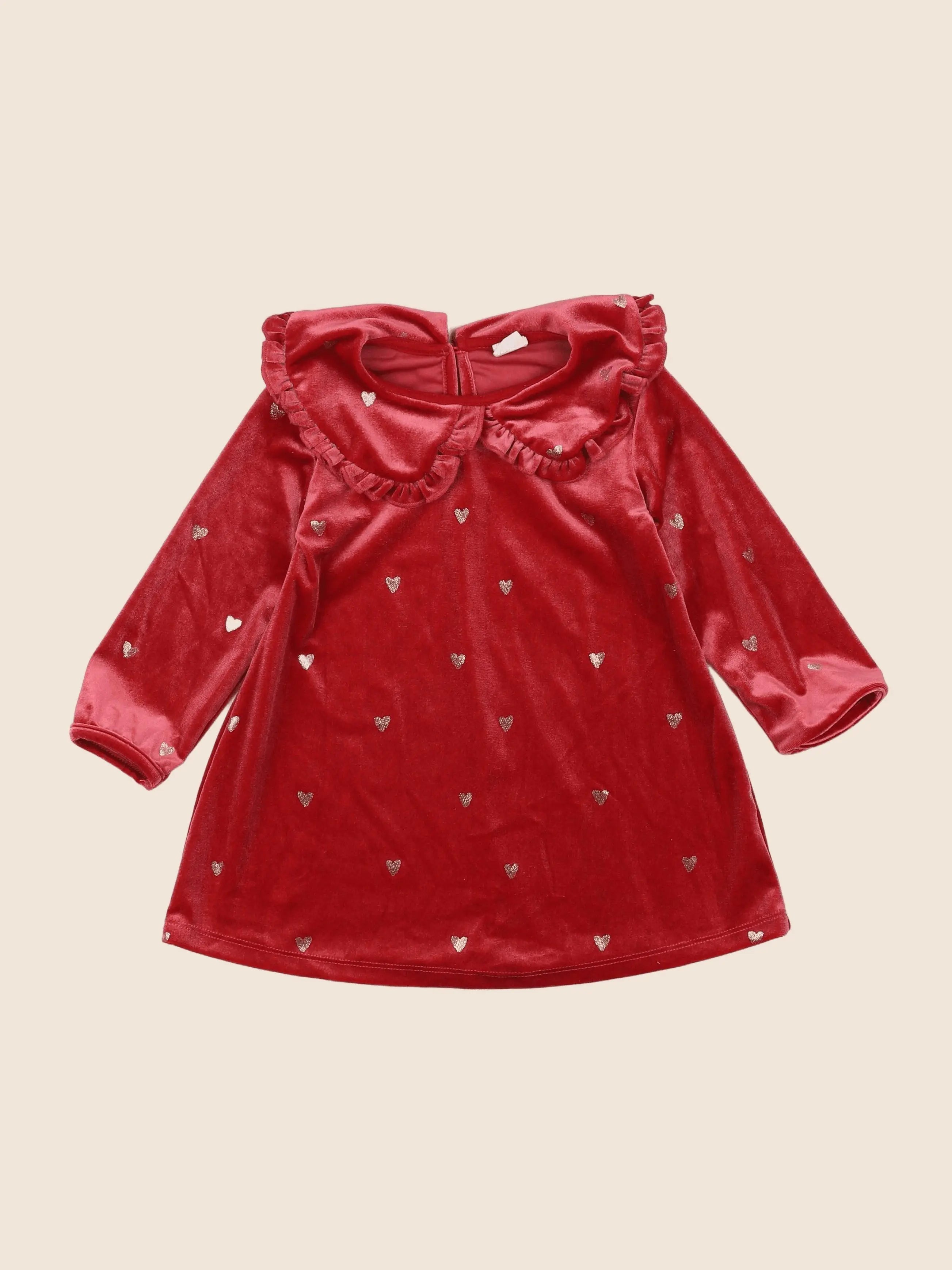 H&M - robe rouge - 18 mois