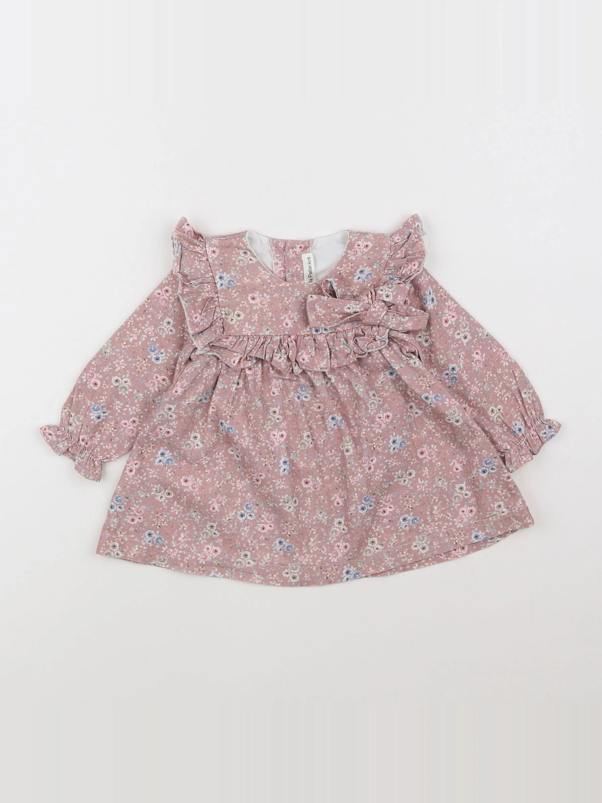 Lola Palacios - robe rose - 12 mois
