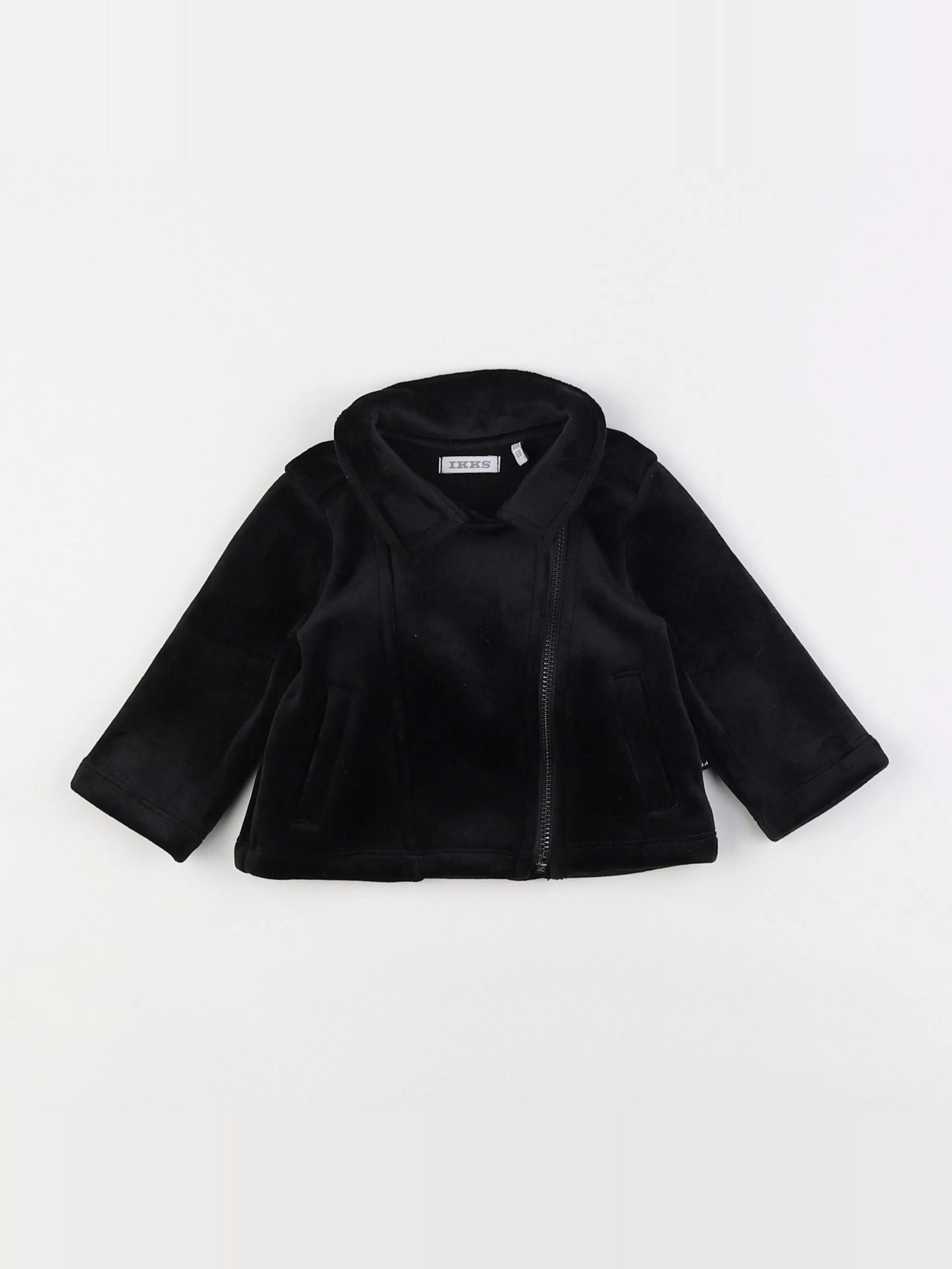 IKKS - veste noir - 6 mois