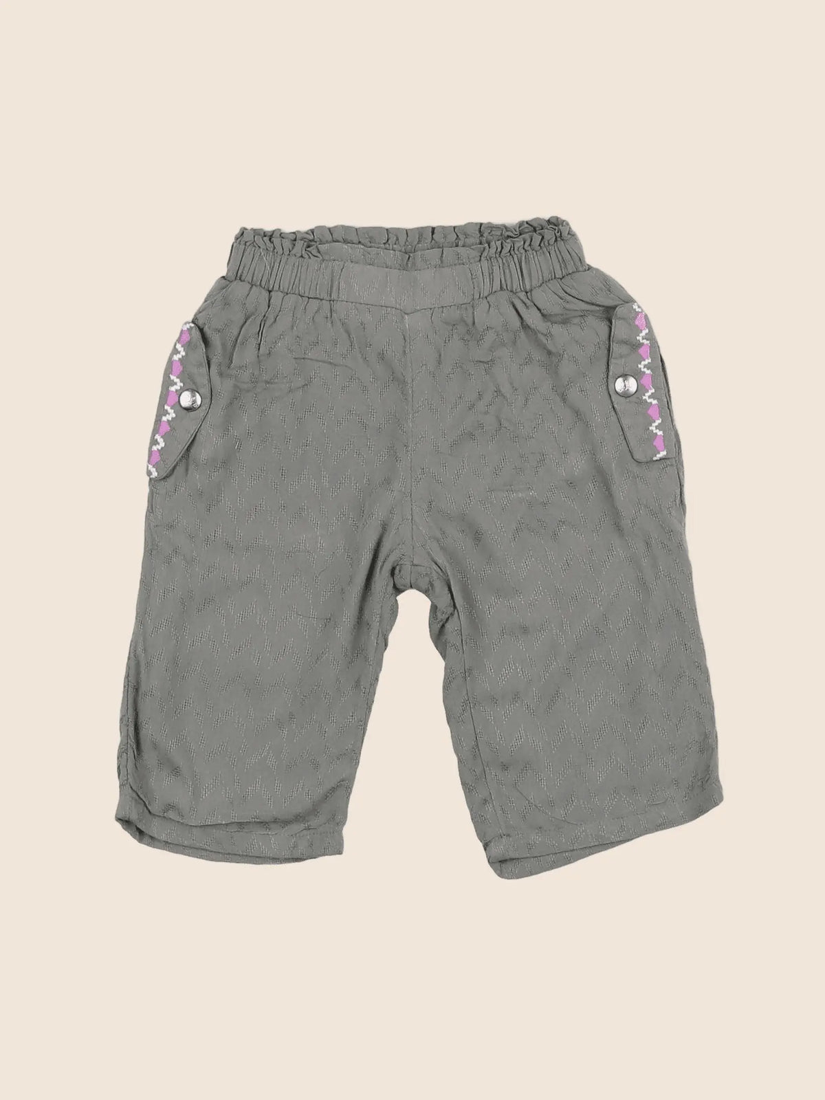 IKKS - pantalon vert - 6 mois