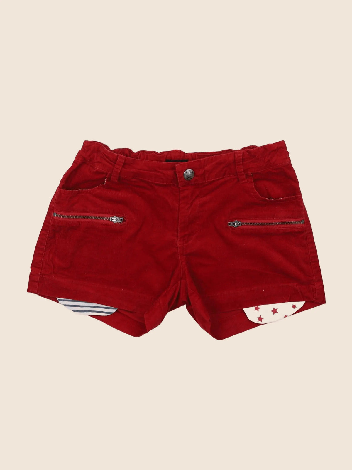 IKKS - short rouge - 12 ans