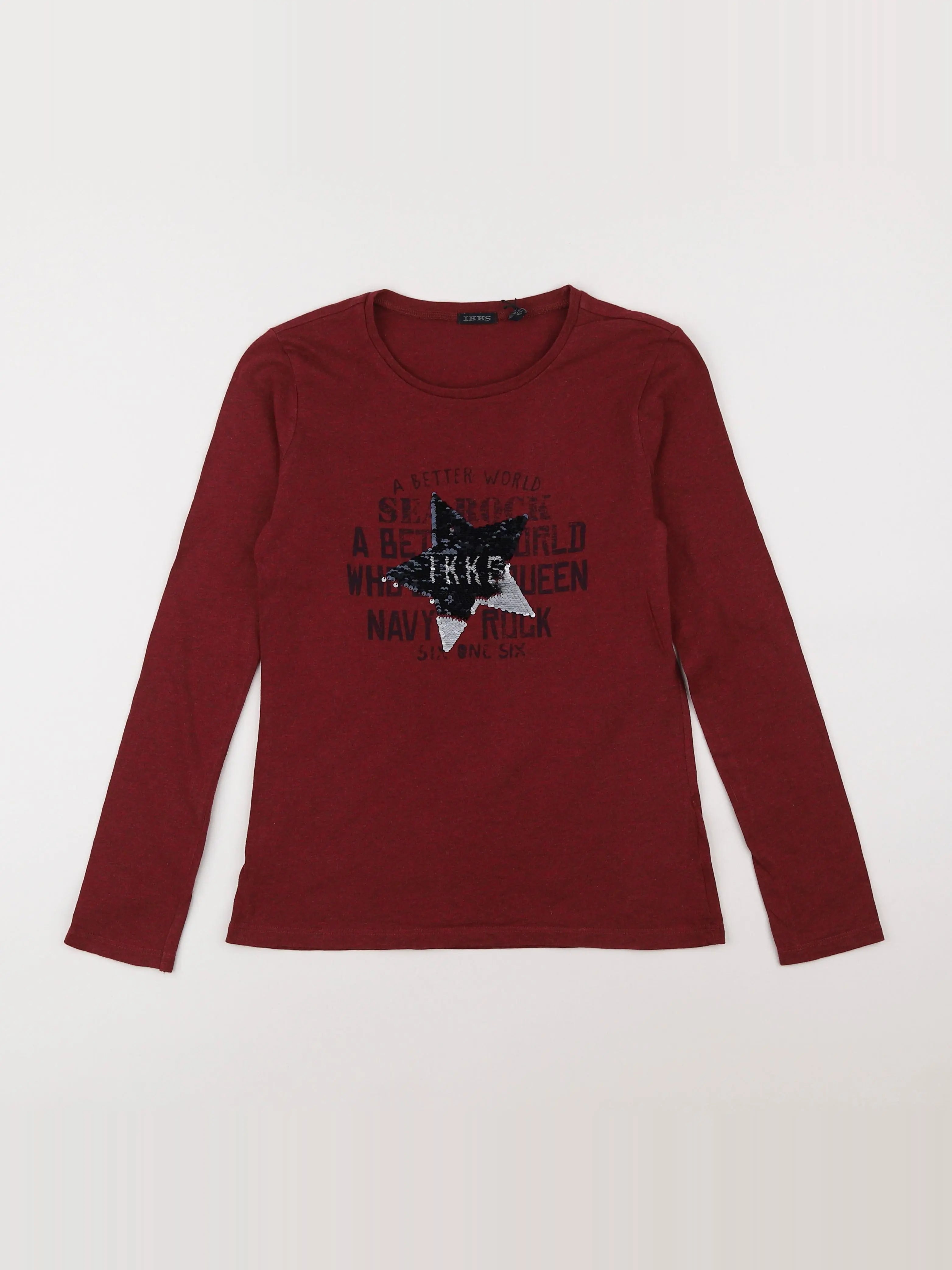 IKKS - tee-shirt rouge - 12 ans